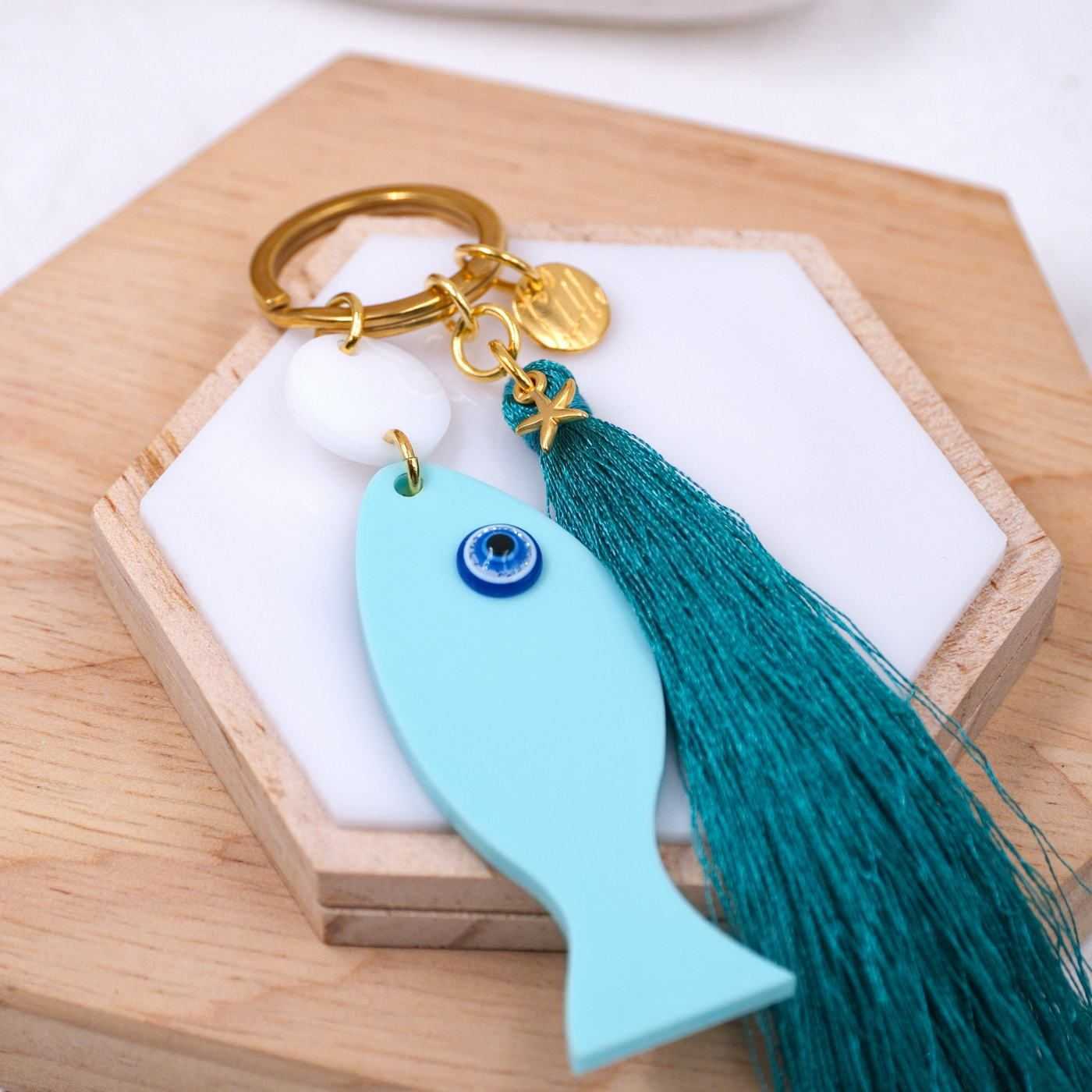 Summer Plexi Fish Keychain — Pendants & charms from Toolittle — additional view 2