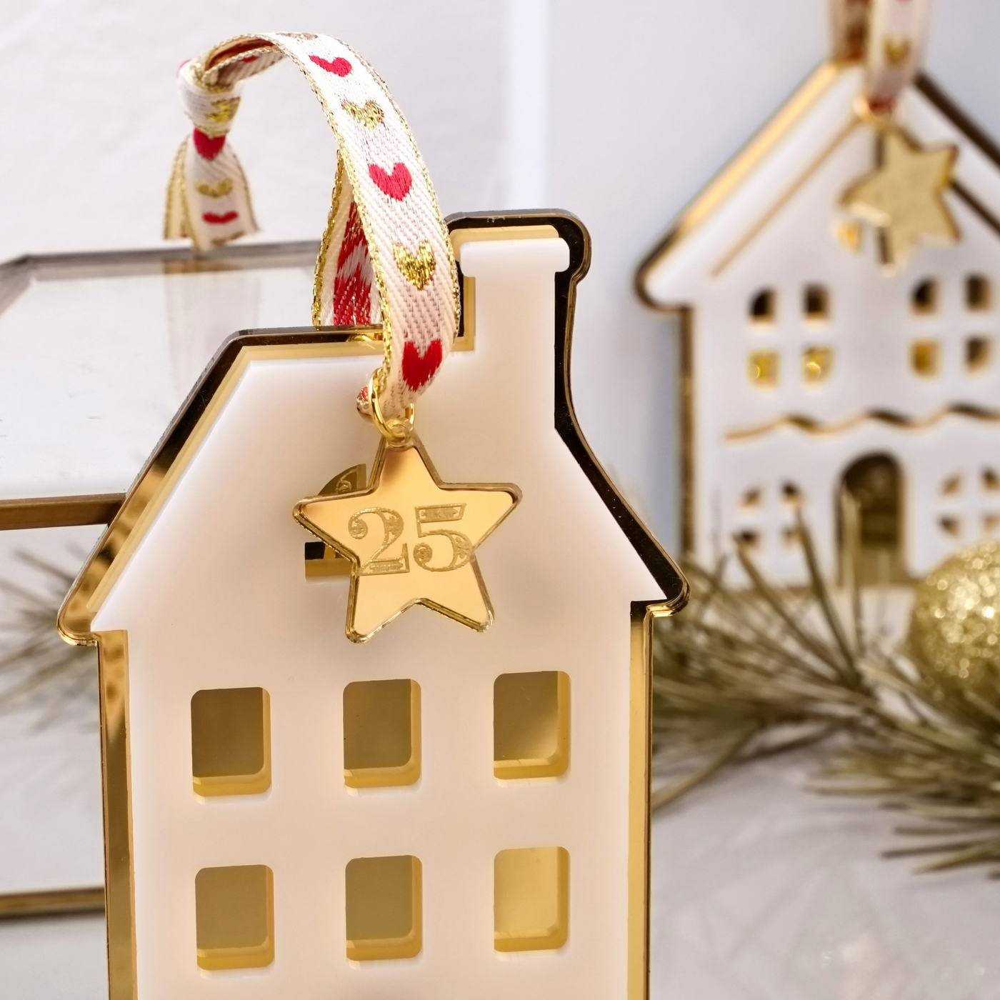 2026 Christmas Lucky House Ornament — Pendants & charms from Toolittle — additional view 2