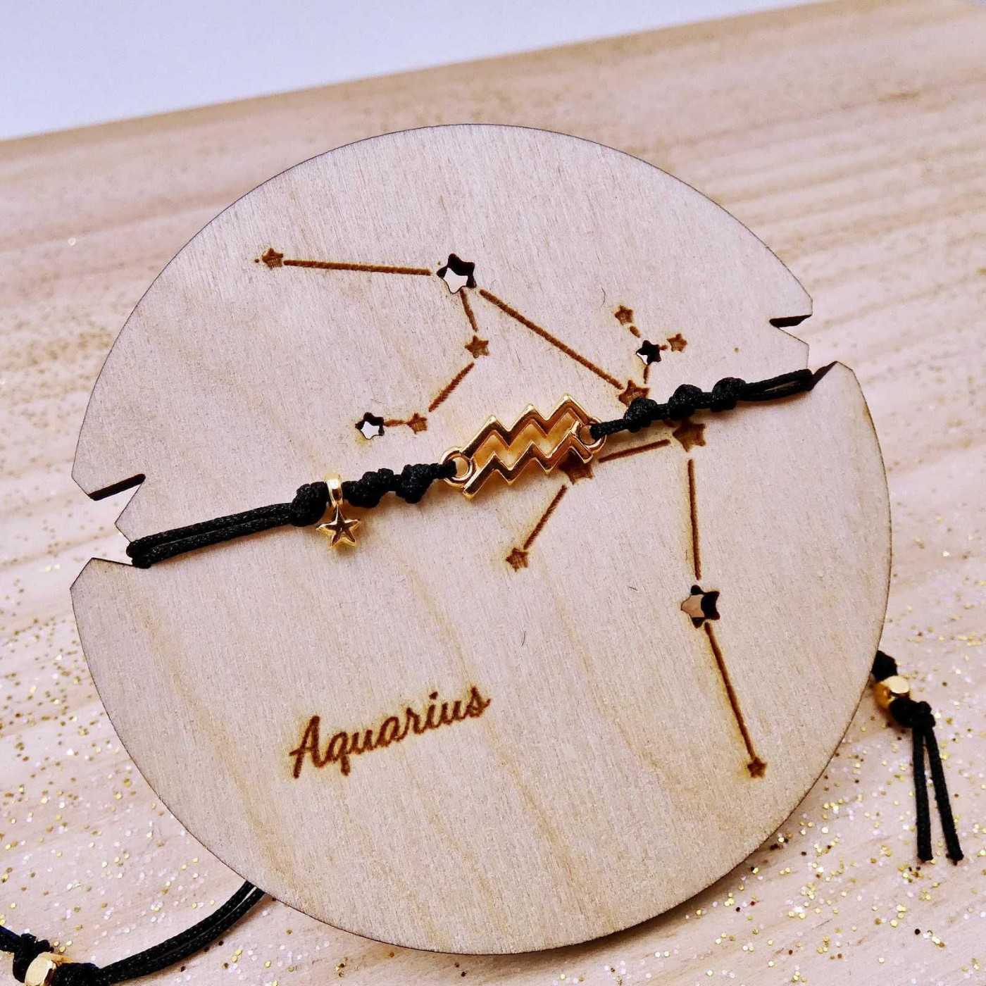Aquarius Synastry Chart Bracelet — Bracelets from Toolittle — additional view 5