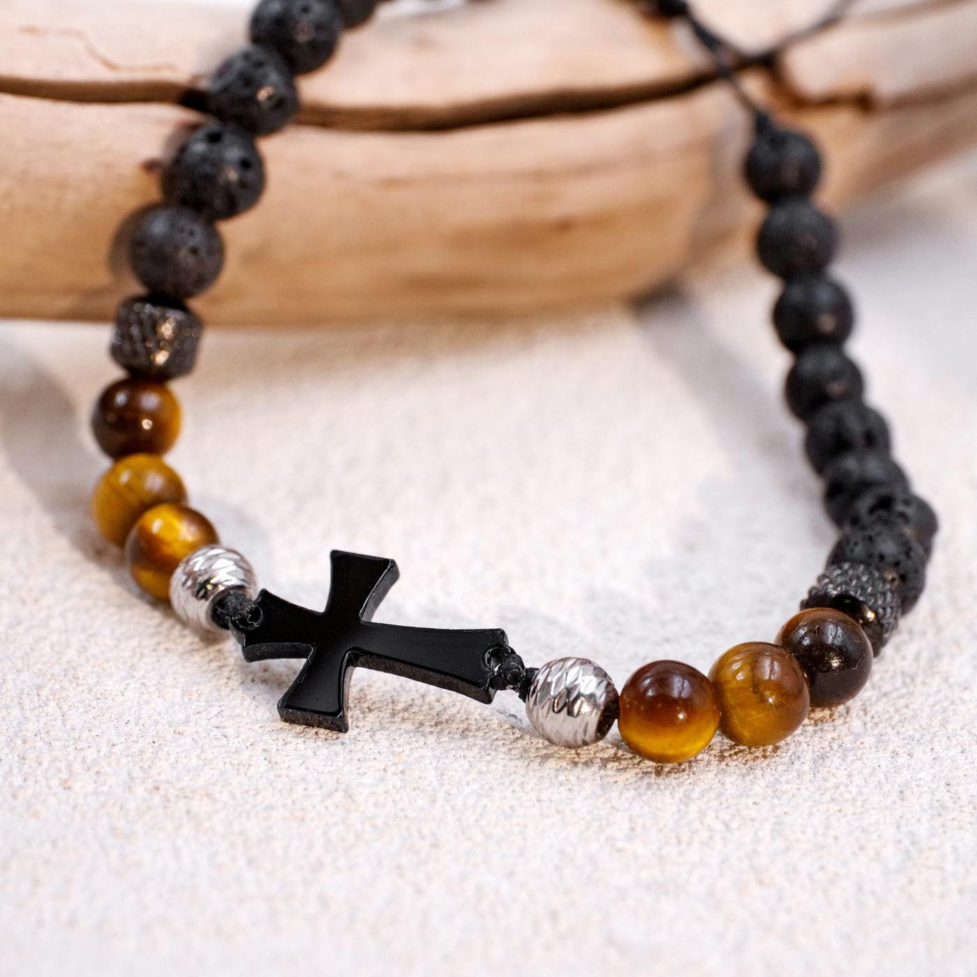 Cross Men's Bracelet — Bracelets from Toolittle — additional view 2