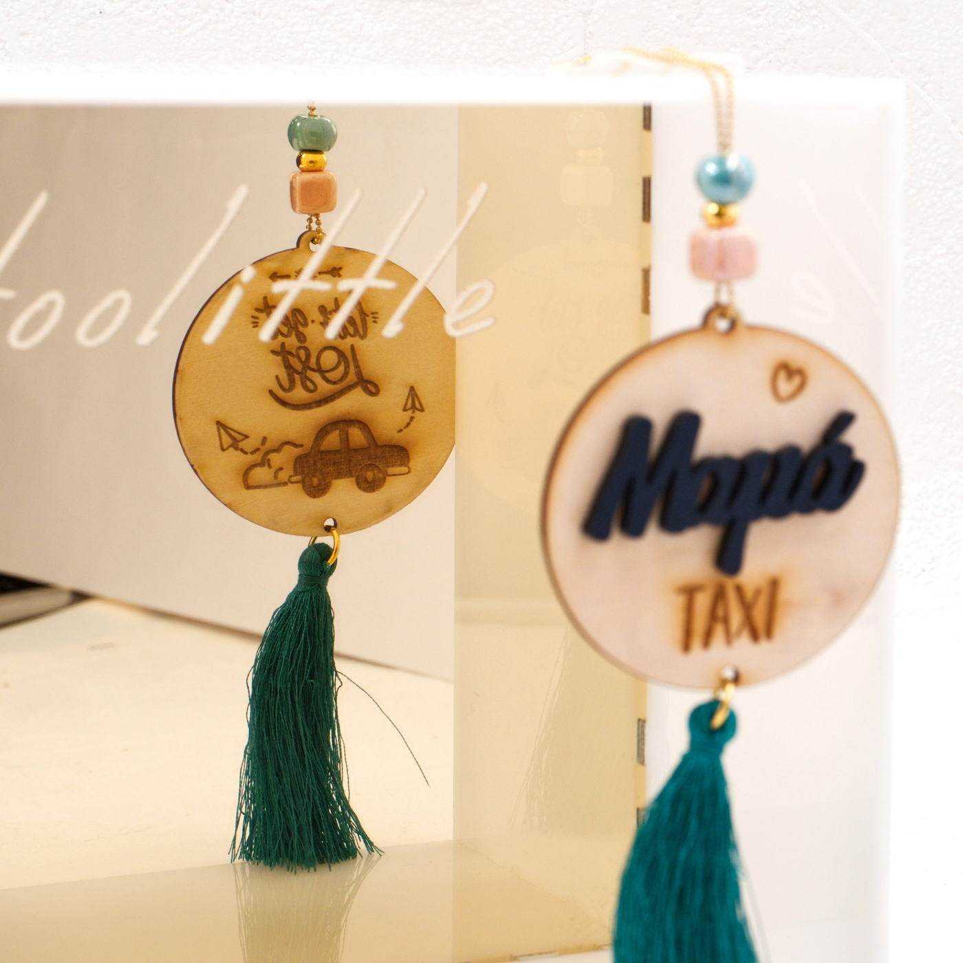 Mum TAXI Good luck Car charm — Pendants & charms from Toolittle — additional view 3