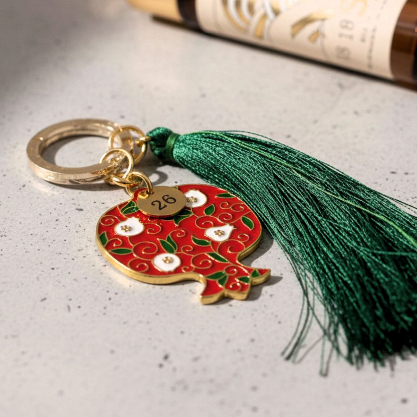 2026 Pomegranate Lucky Charm in a Gift Box — Pendants & charms from Toolittle — additional view 2