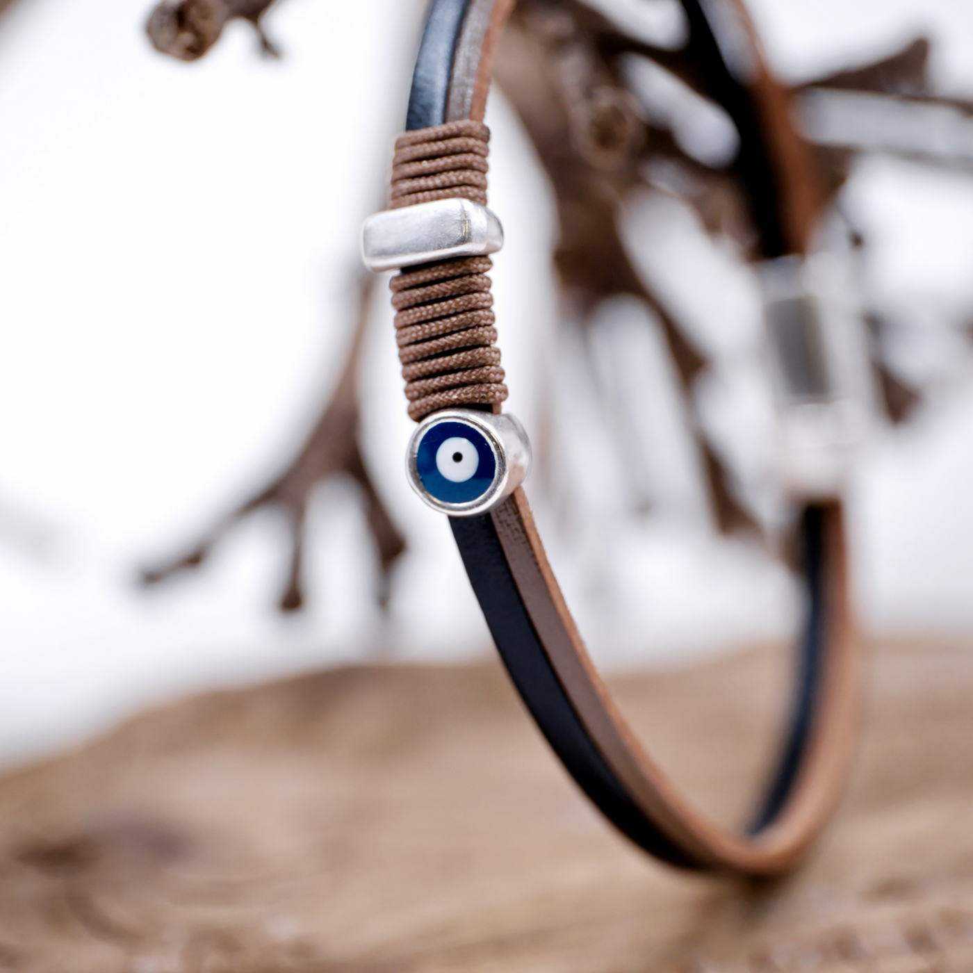 Mati Men's Leather Bracelet — Bracelets from Toolittle — additional view 3