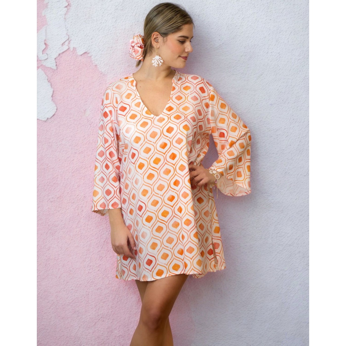 KOKKOSAMMOU Short caftan Morocco — Dresses from Toolittle — additional view 2