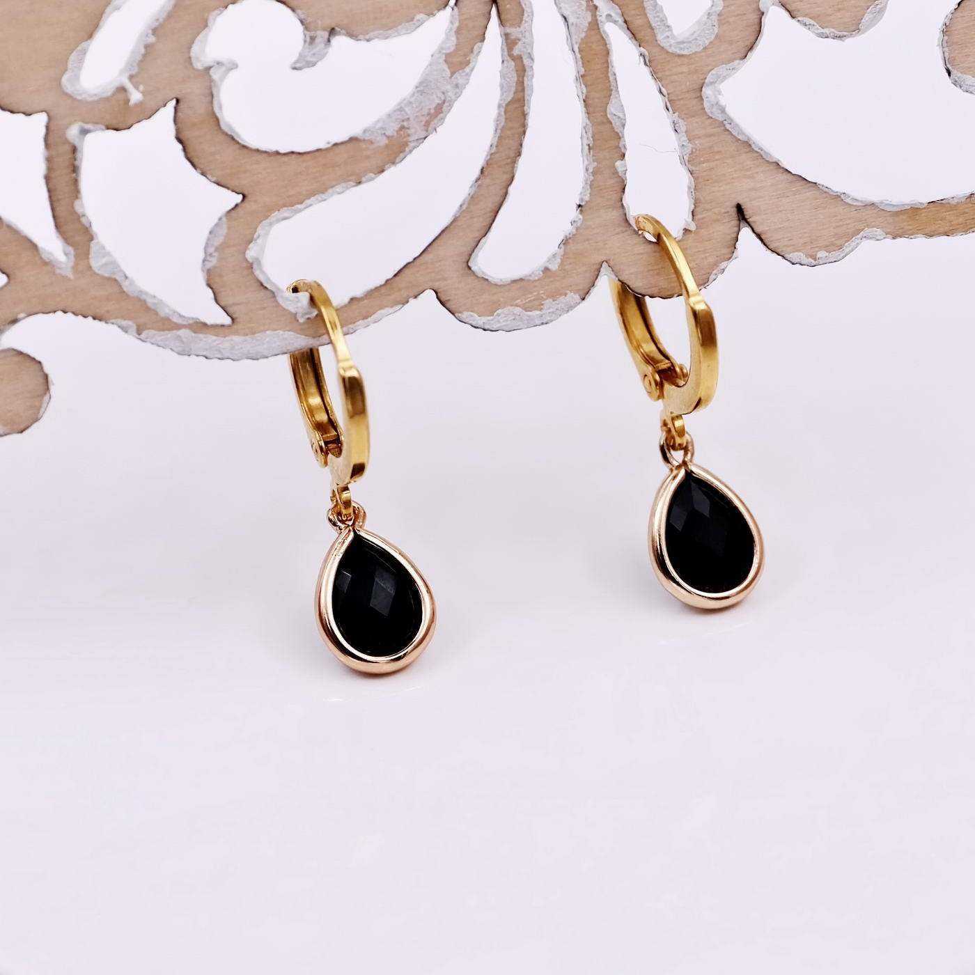 Earrings with Austrian crystals