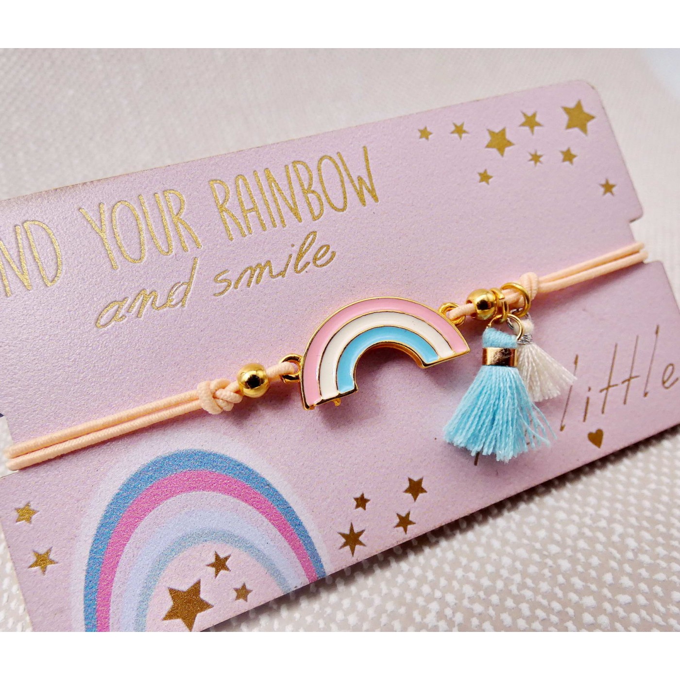 "Find your Rainbow" Kid's Bracelet — Bracelets from Toolittle — additional view 4
