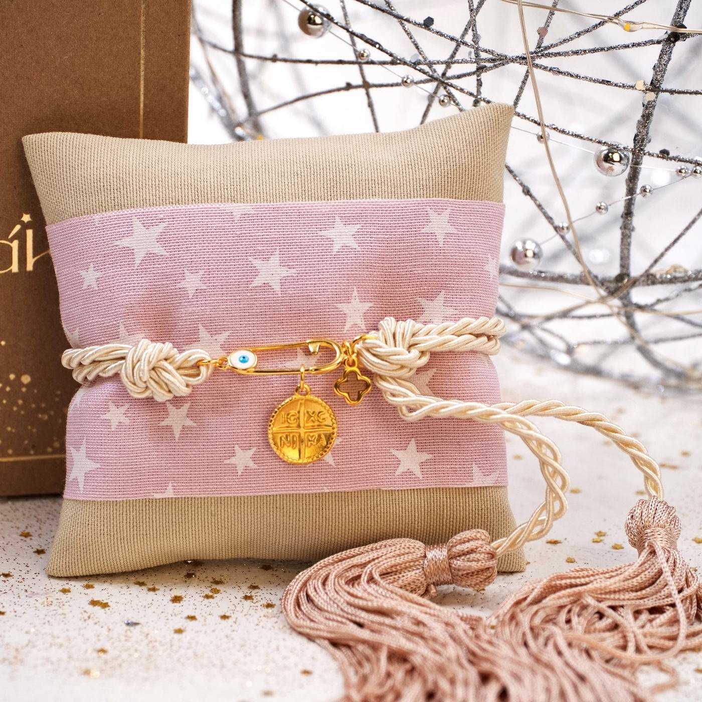Lucky Cushion Charm for Newborn in a Box — Pendants & charms from Toolittle — additional view 3