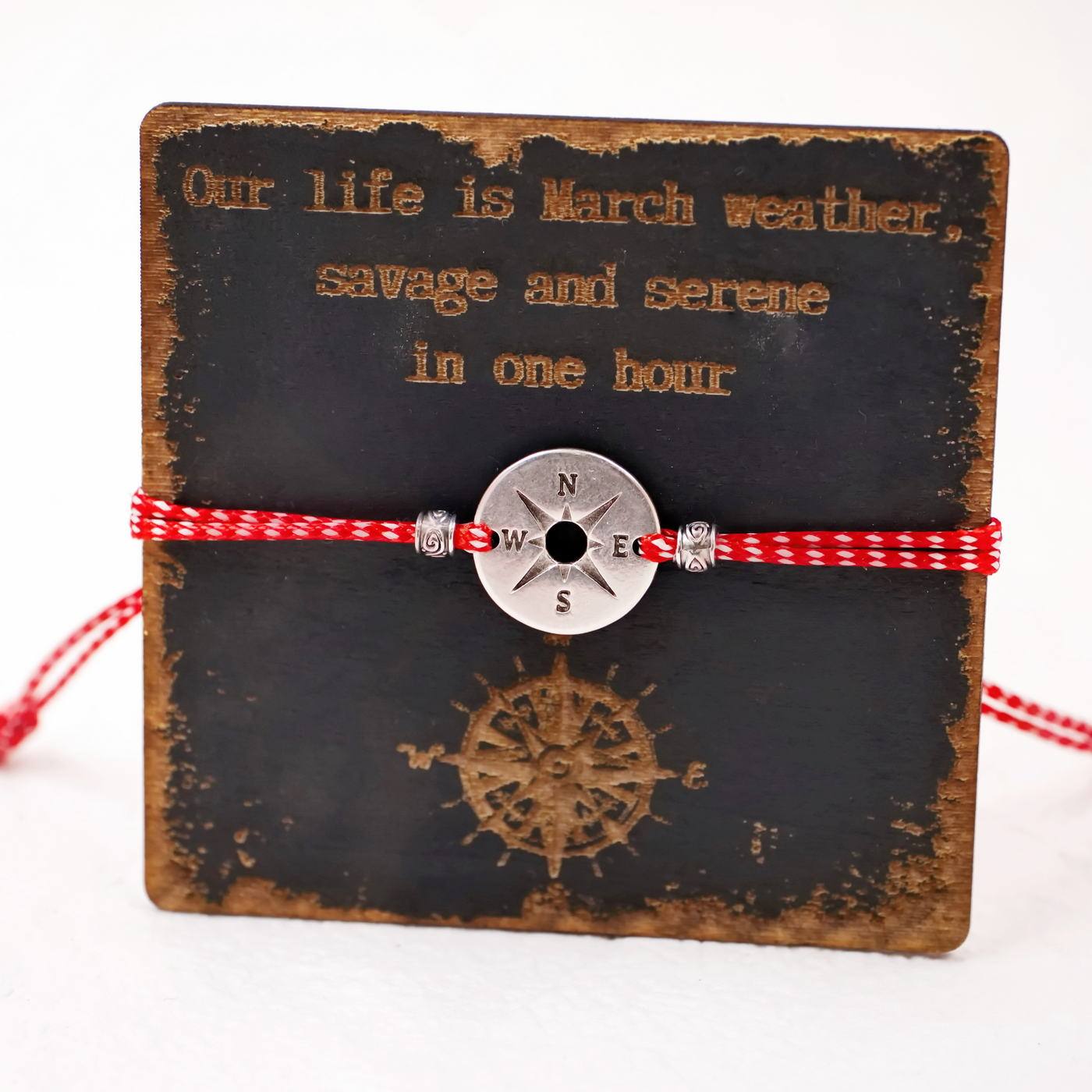Martis Compass Bracelet for Men — Bracelets from Toolittle — additional view 3
