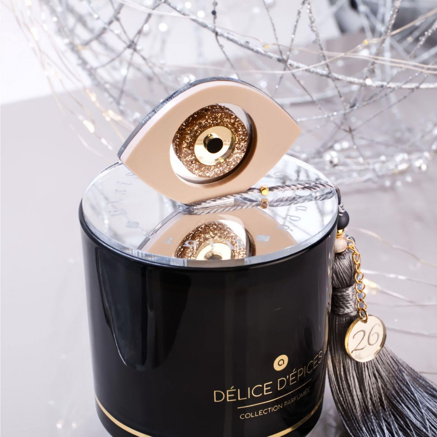 Scented 2026 Lucky Candle – With Lid & Evil Eye — Pendants & charms from Toolittle — additional view 4