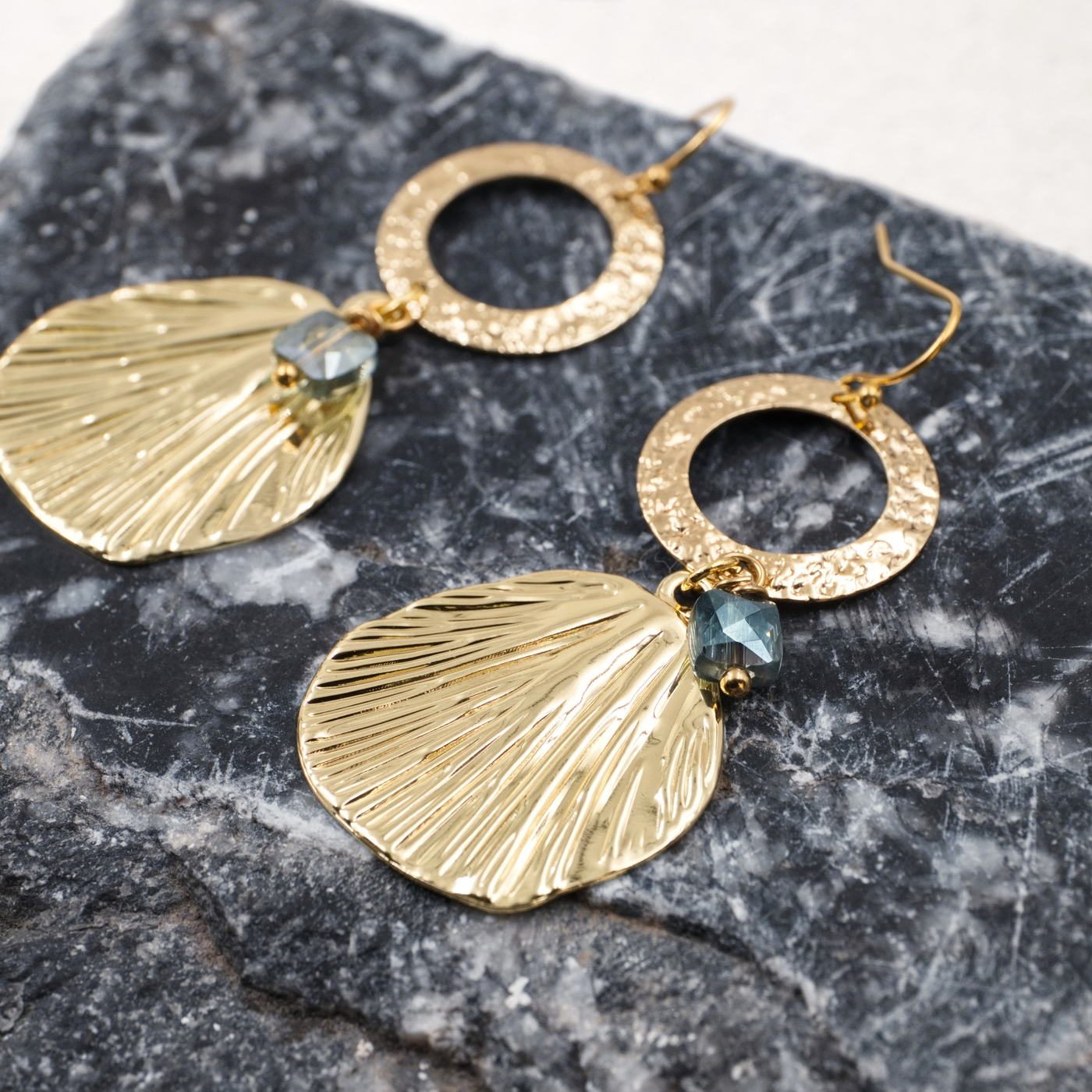 Gold-plated Earrings — Earrings from Toolittle — additional view 3