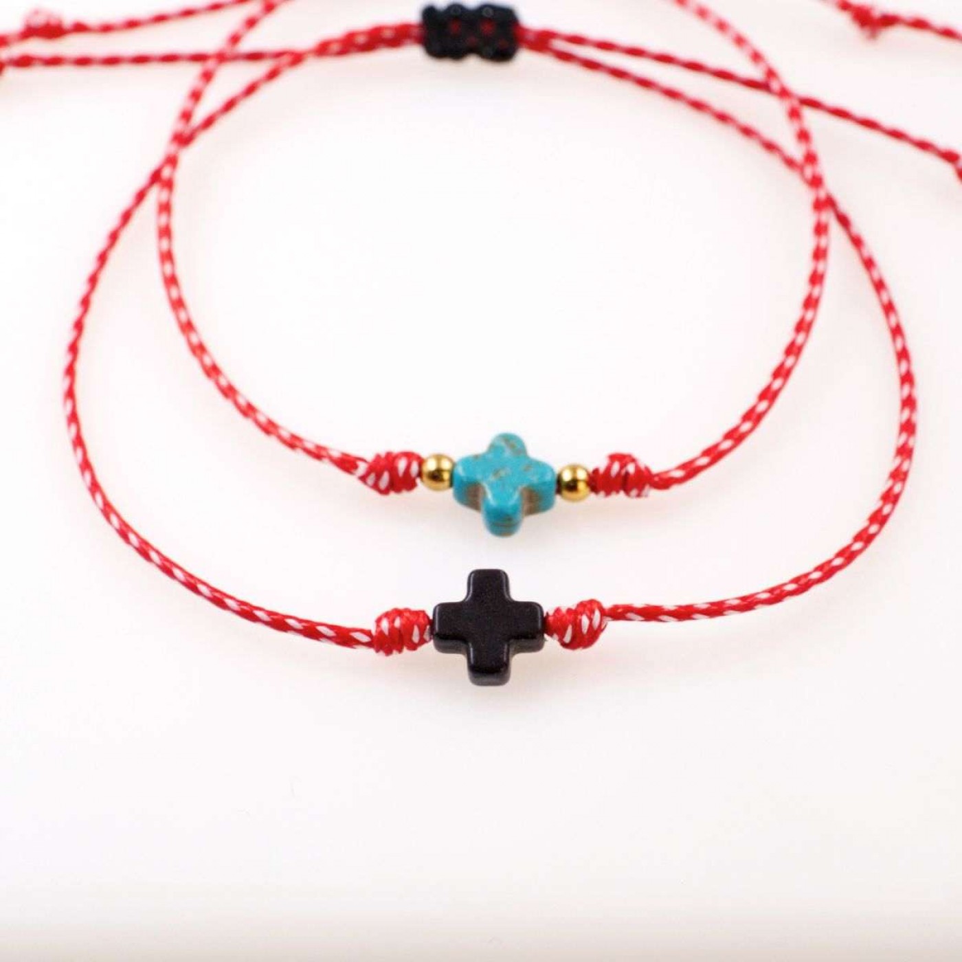 March Bracelet - Cross | Set for Couple — Bracelets from Toolittle — additional view 3