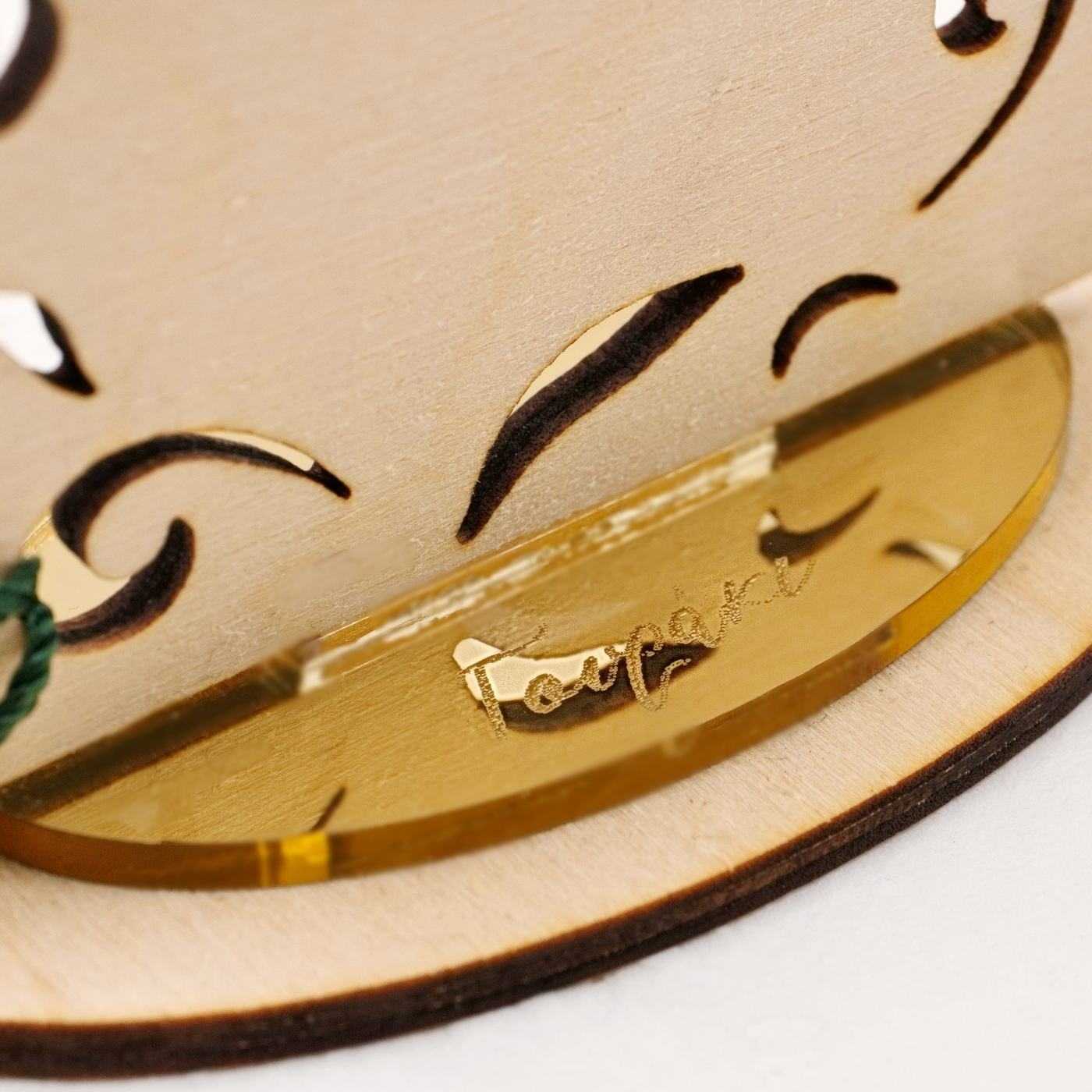 Wooden Wish Home Lucky Charm — Pendants & charms from Toolittle — additional view 4