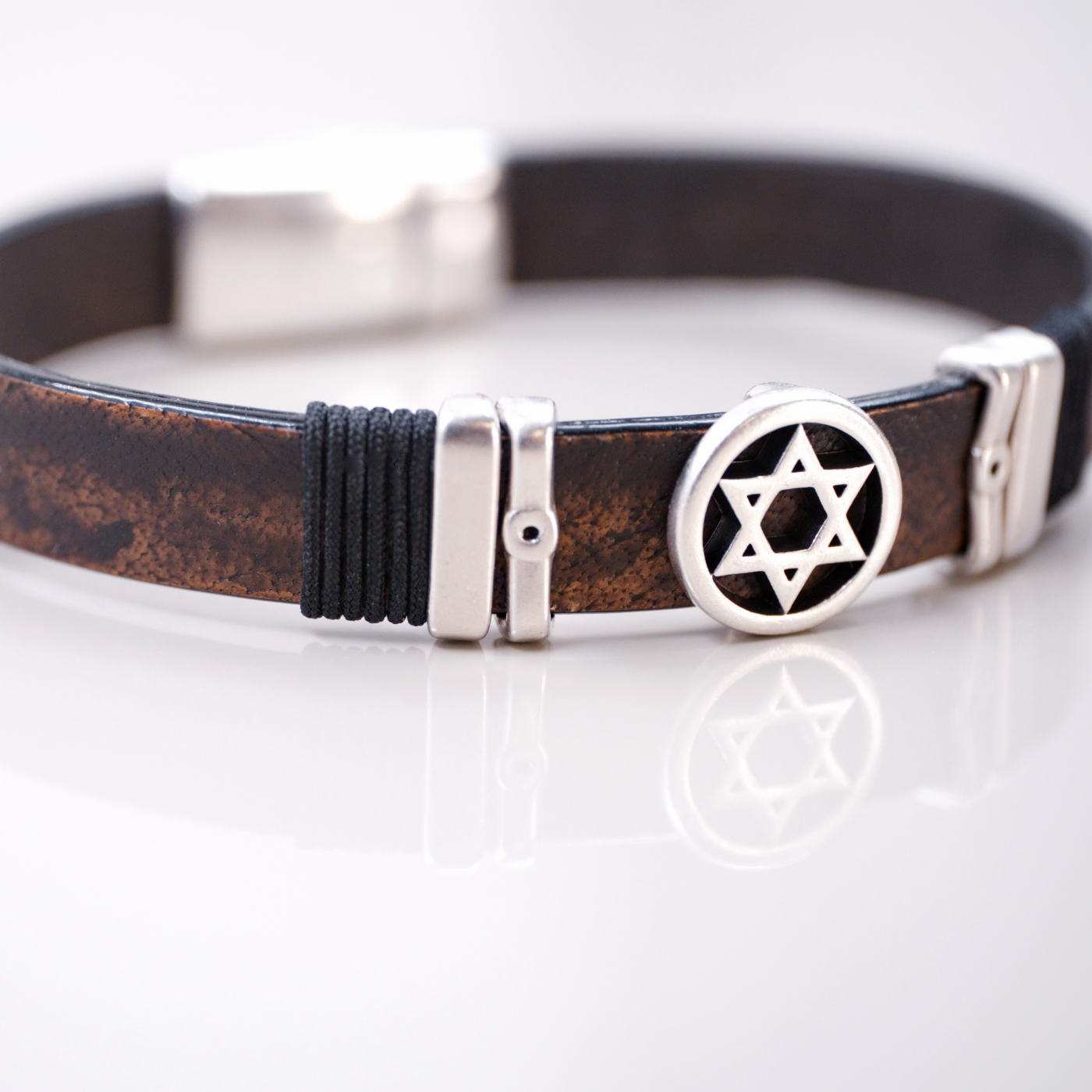 Star of David Men's Bracelet — Bracelets from Toolittle — additional view 3