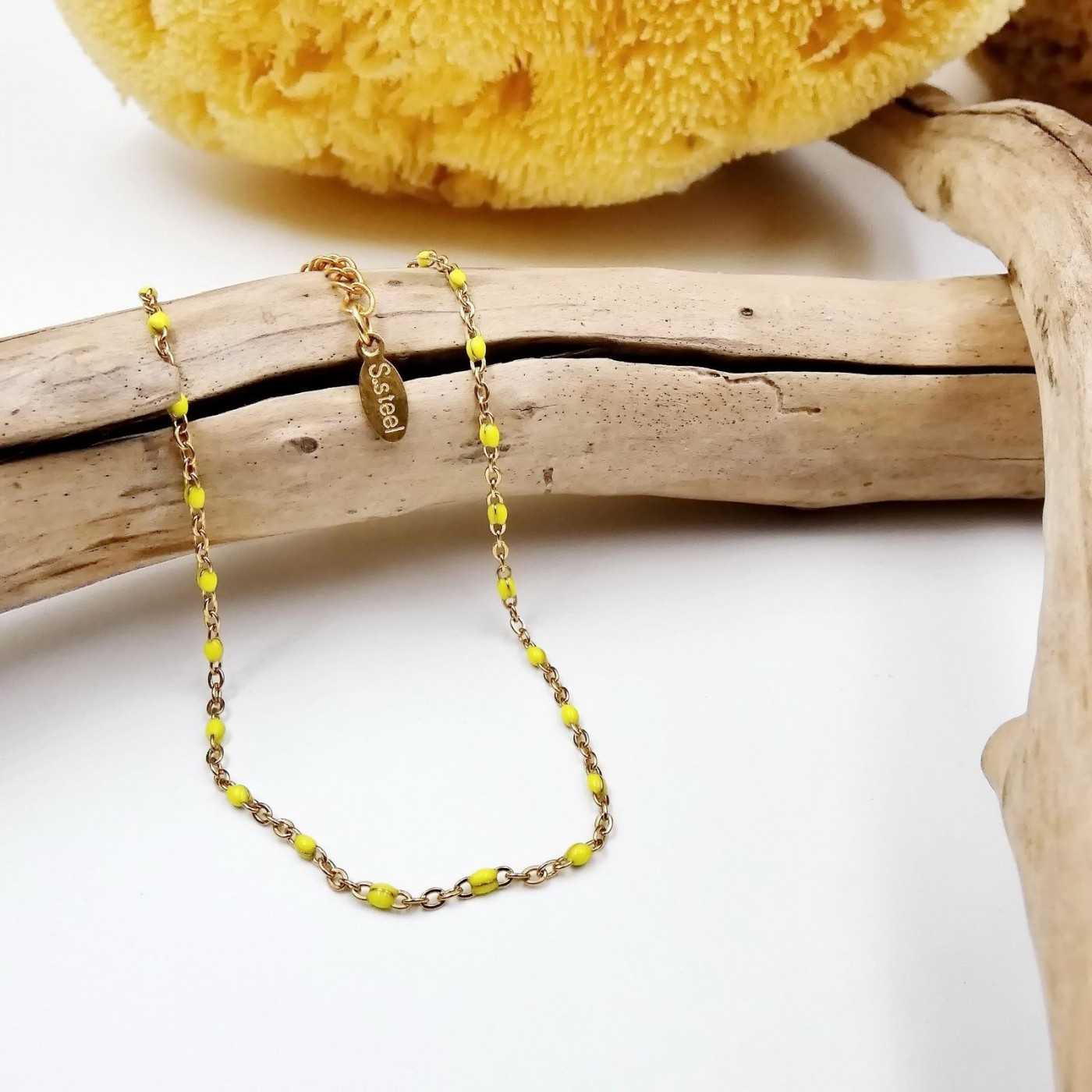 Golden Staybright stainless steel Anklet — Anklets from Toolittle — additional view 7