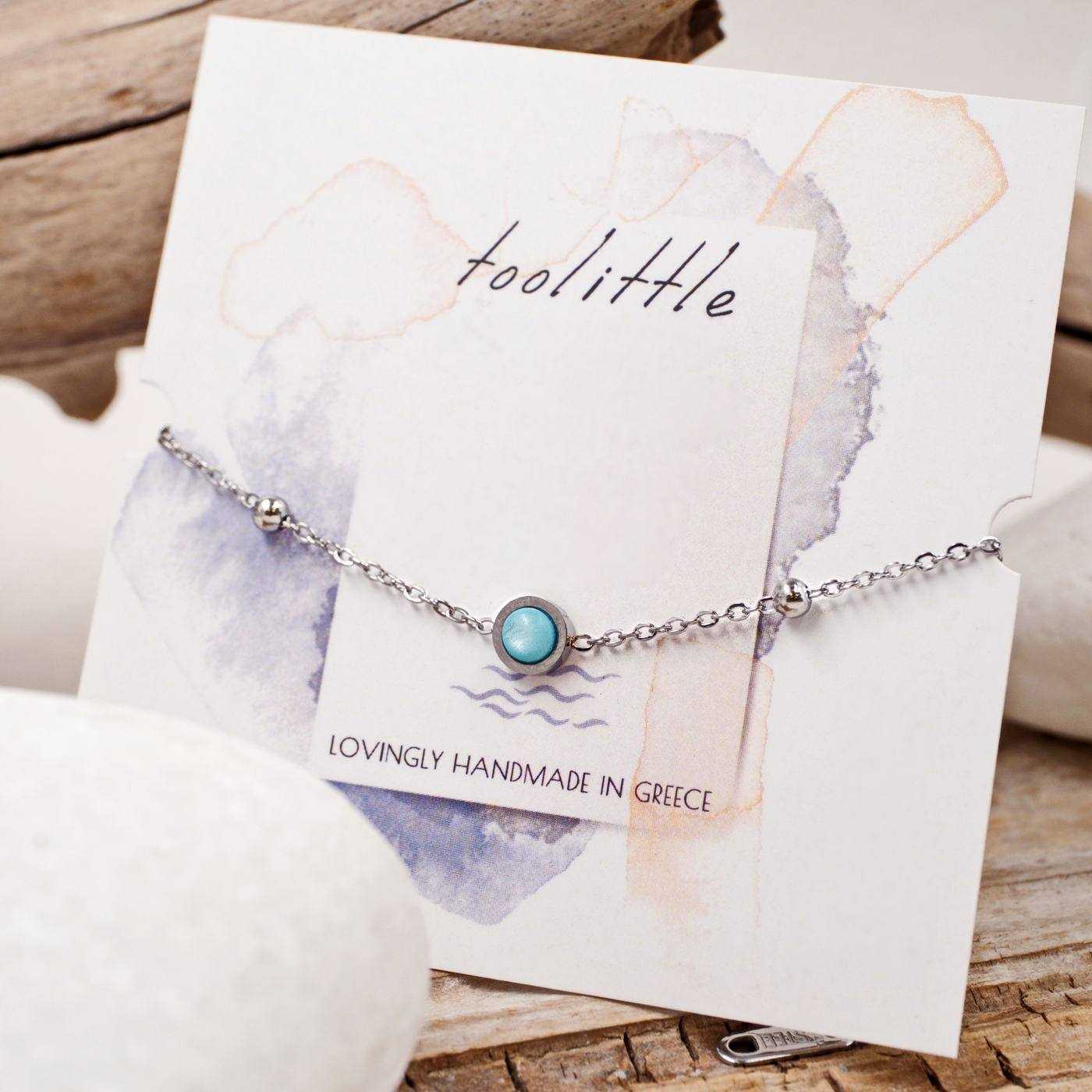 Inox Blue chain bracelet — Bracelets from Toolittle — additional view 2