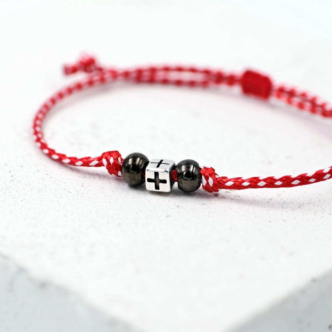 Men's Martis bracelet with metallic cube — Bracelets from Toolittle — additional view 2