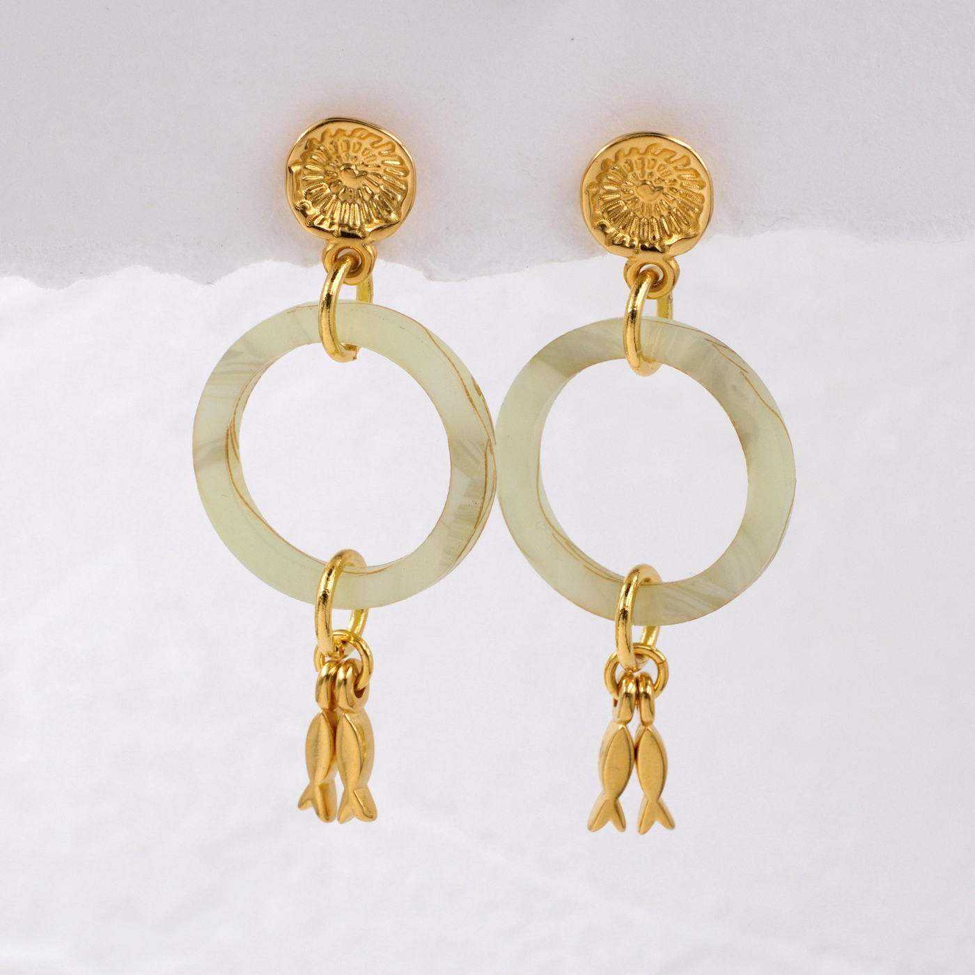 Earrings Hoops Plexiglas — Earrings from Toolittle — additional view 2