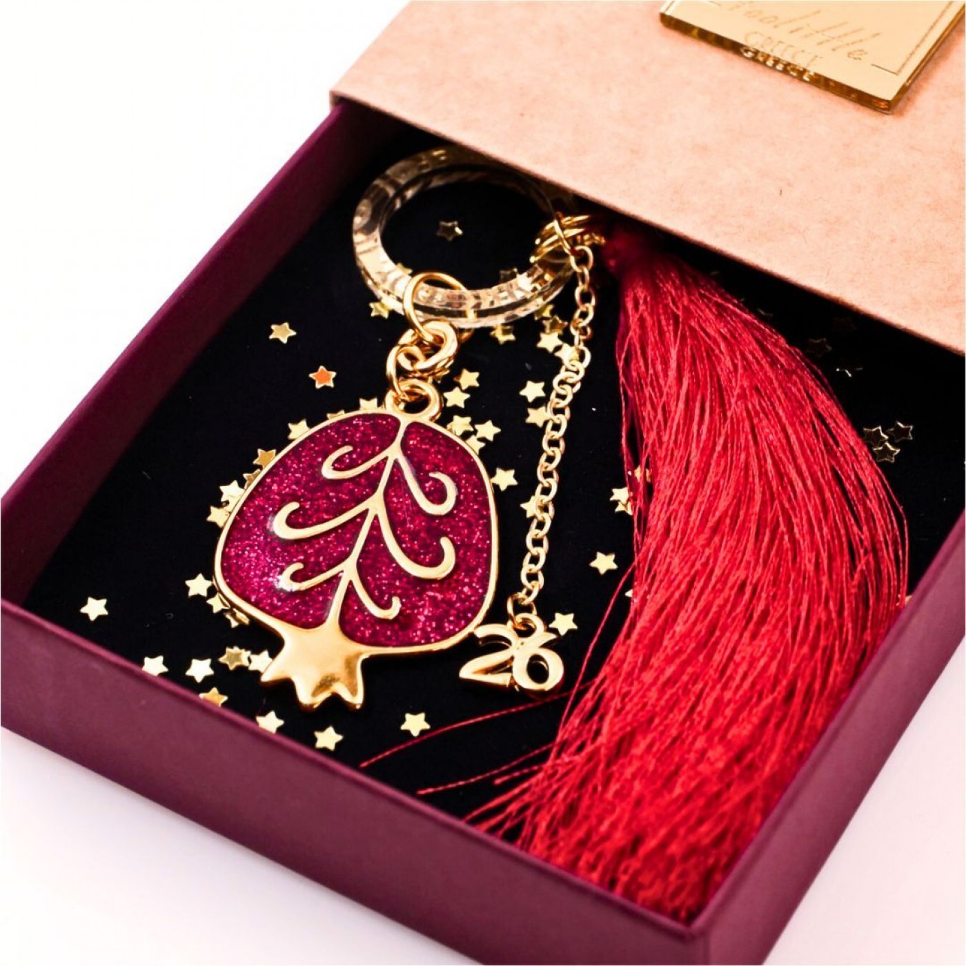2026 Pomegranate Lucky Charm in a Gift Box — Pendants & charms from Toolittle — additional view 5