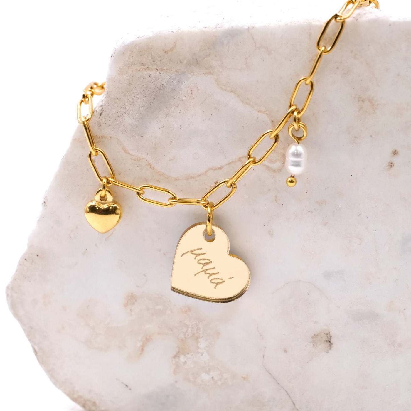 Mama Inox Chain Bracelet — Bracelets from Toolittle — additional view 3