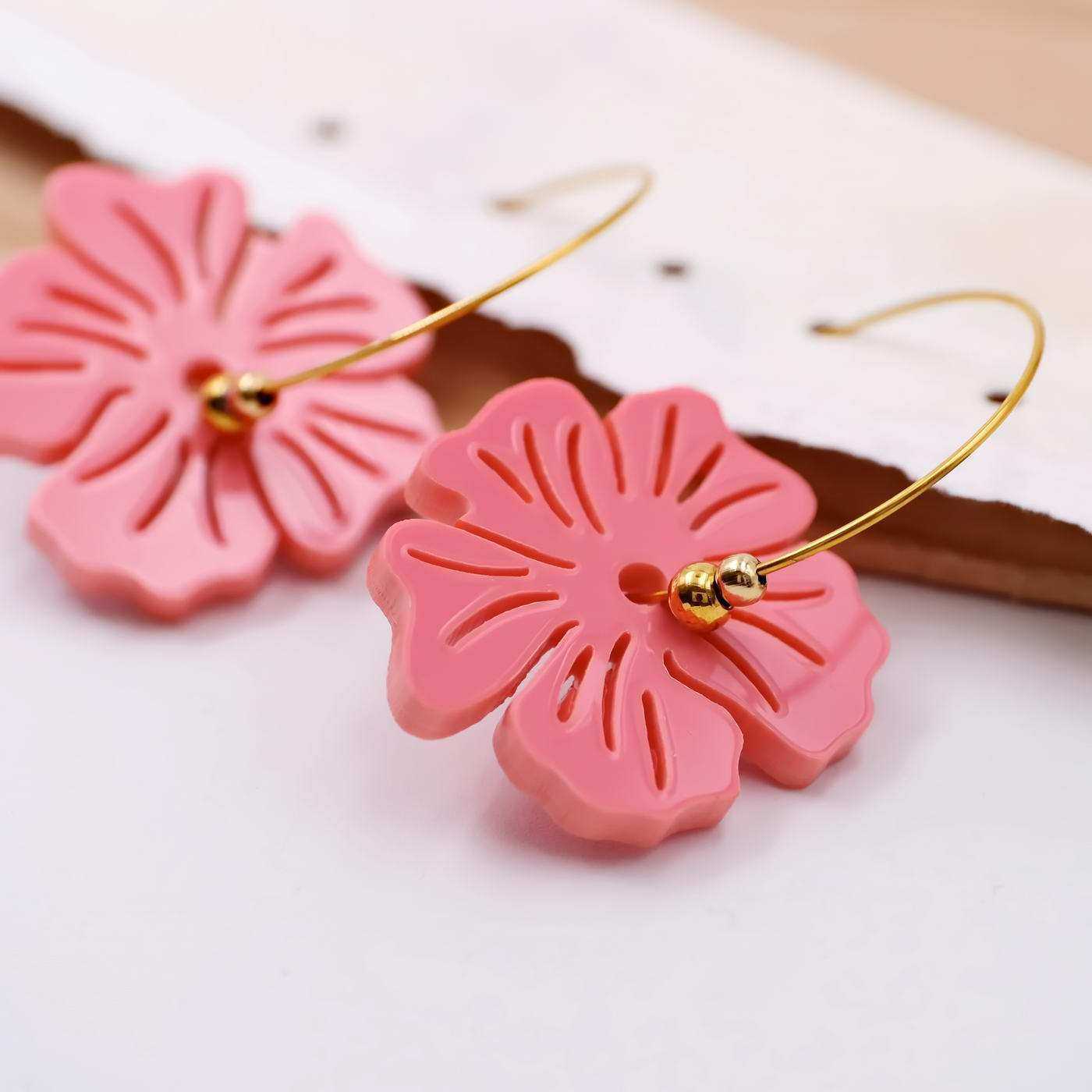 Inox earrings Nature Collection