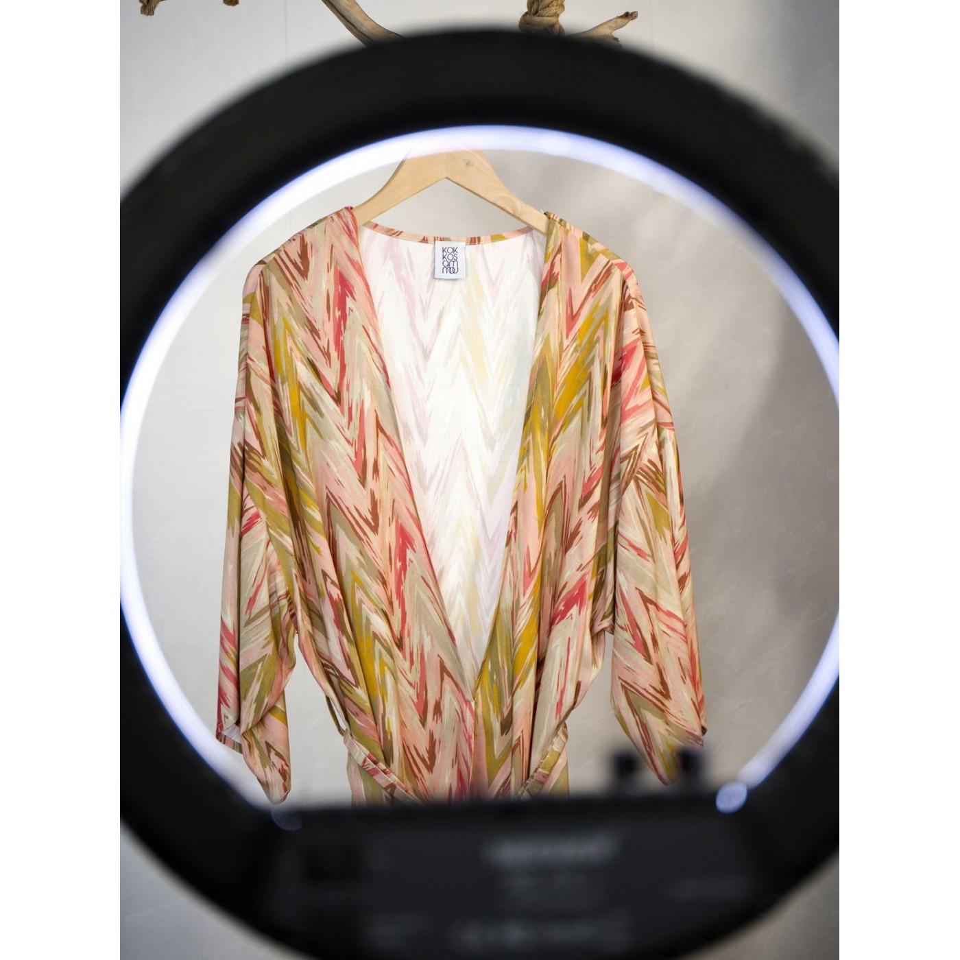 KOKKOSAMMOU Short Kimono Antiparos — Dresses from Toolittle — additional view 4