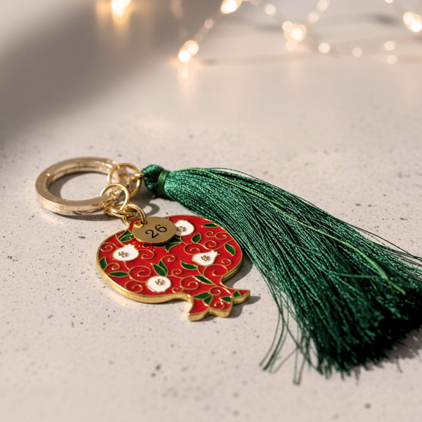 2026 Pomegranate Lucky Charm in a Gift Box — Pendants & charms from Toolittle — additional view 5