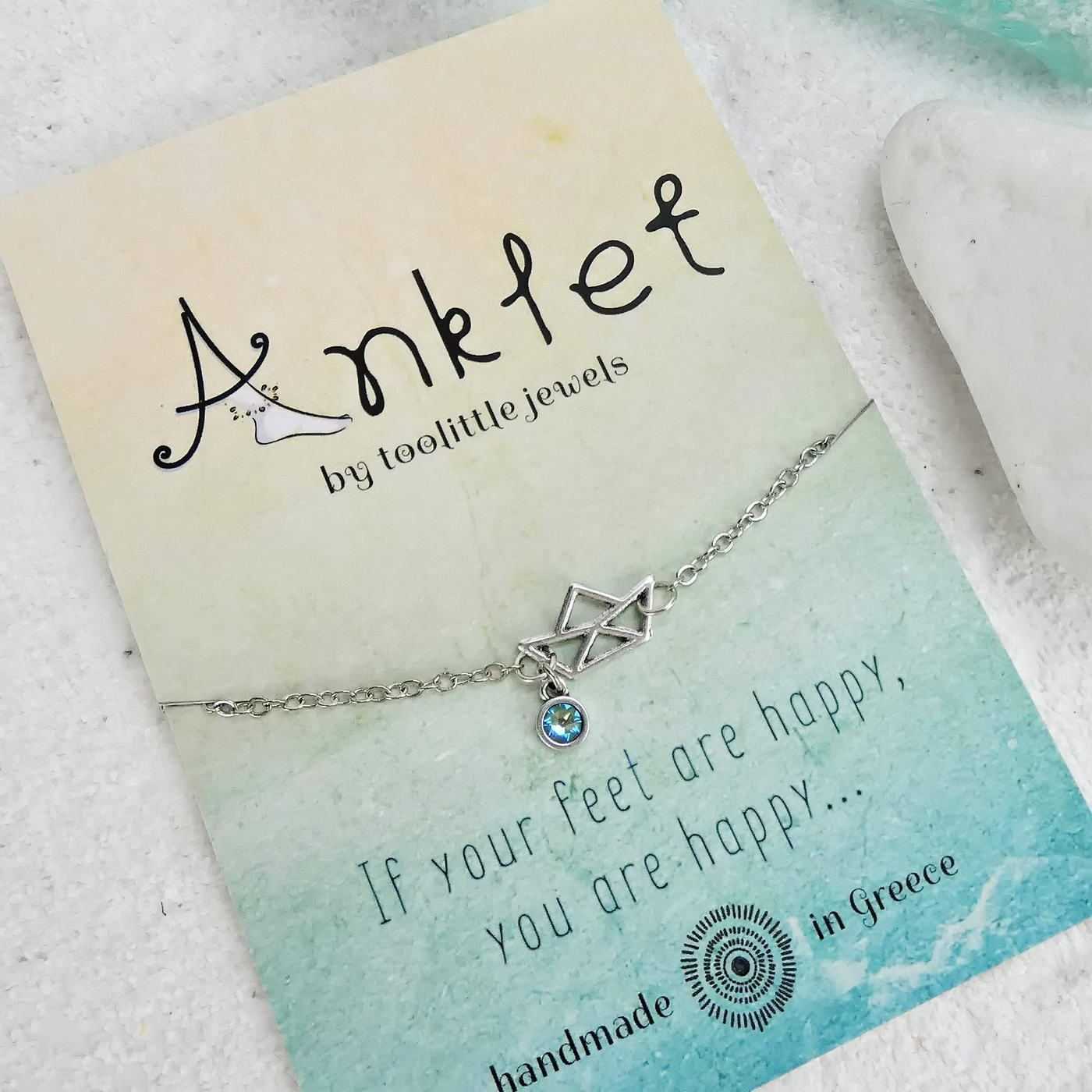 Little Boat Anklet — Anklets from Toolittle — additional view 2