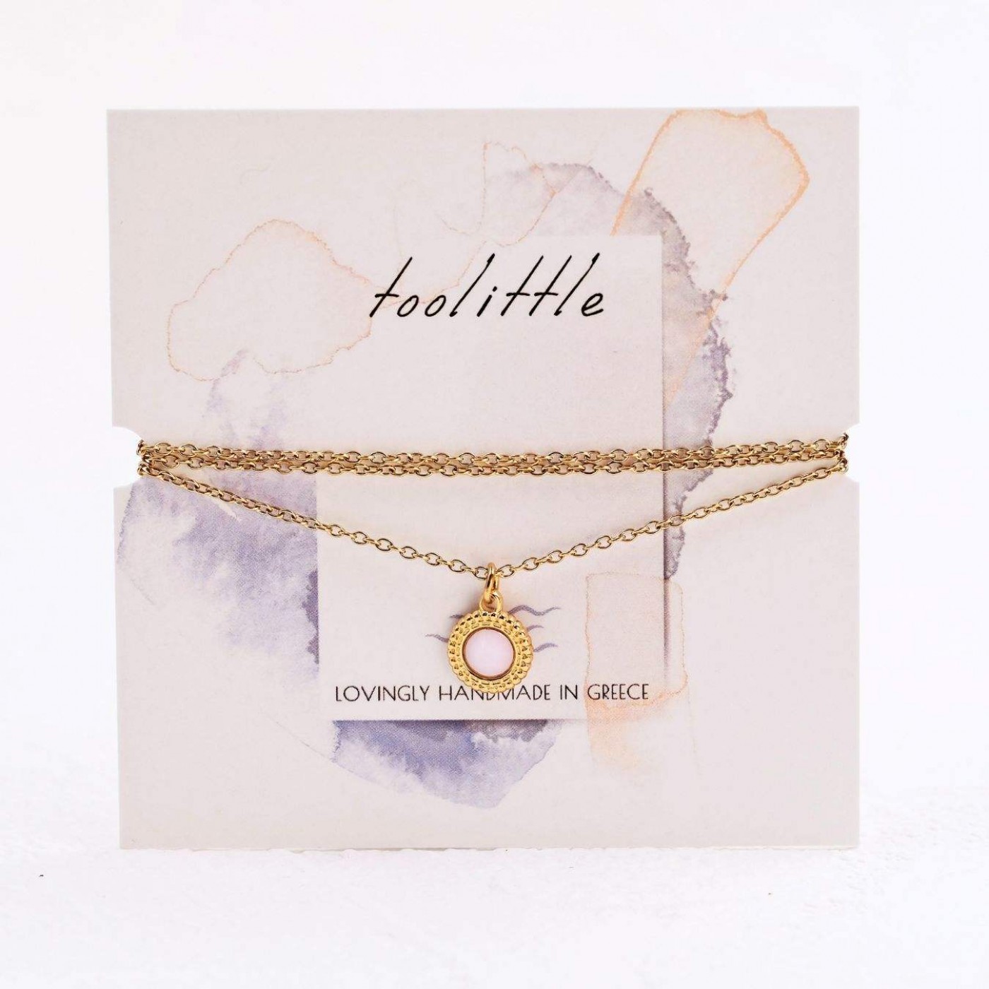 Stainless Steel Jewelry: Necklace with Crystal — Necklaces from Toolittle — additional view 2