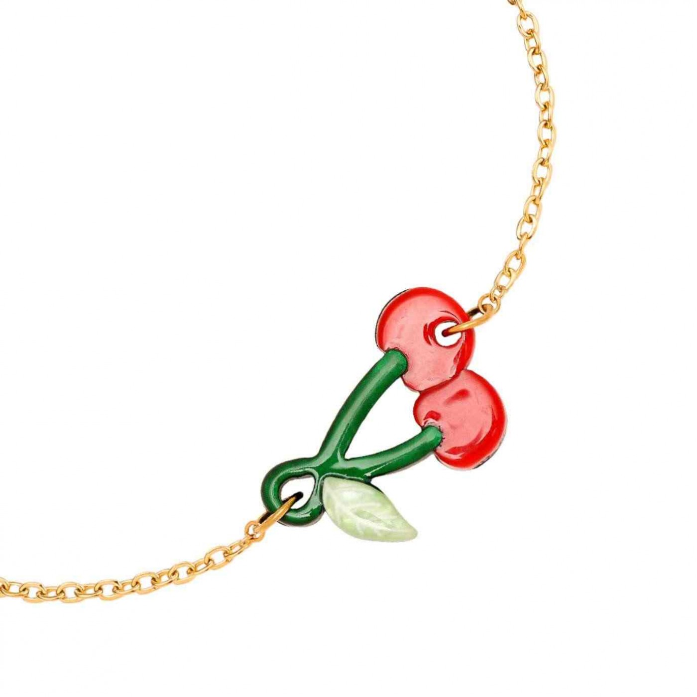 Cherry Inox Chain Bracelet — Bracelets from Toolittle — additional view 3