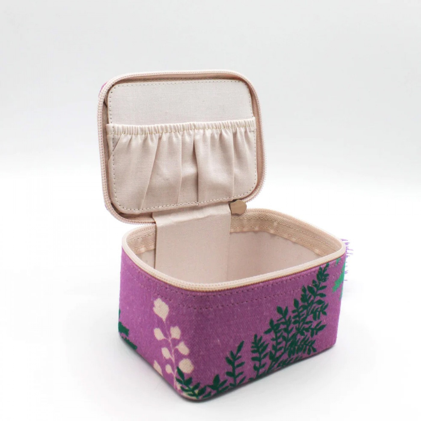 Purple Floral Trinket Box Posy — Jewellery storage from Toolittle — additional view 2