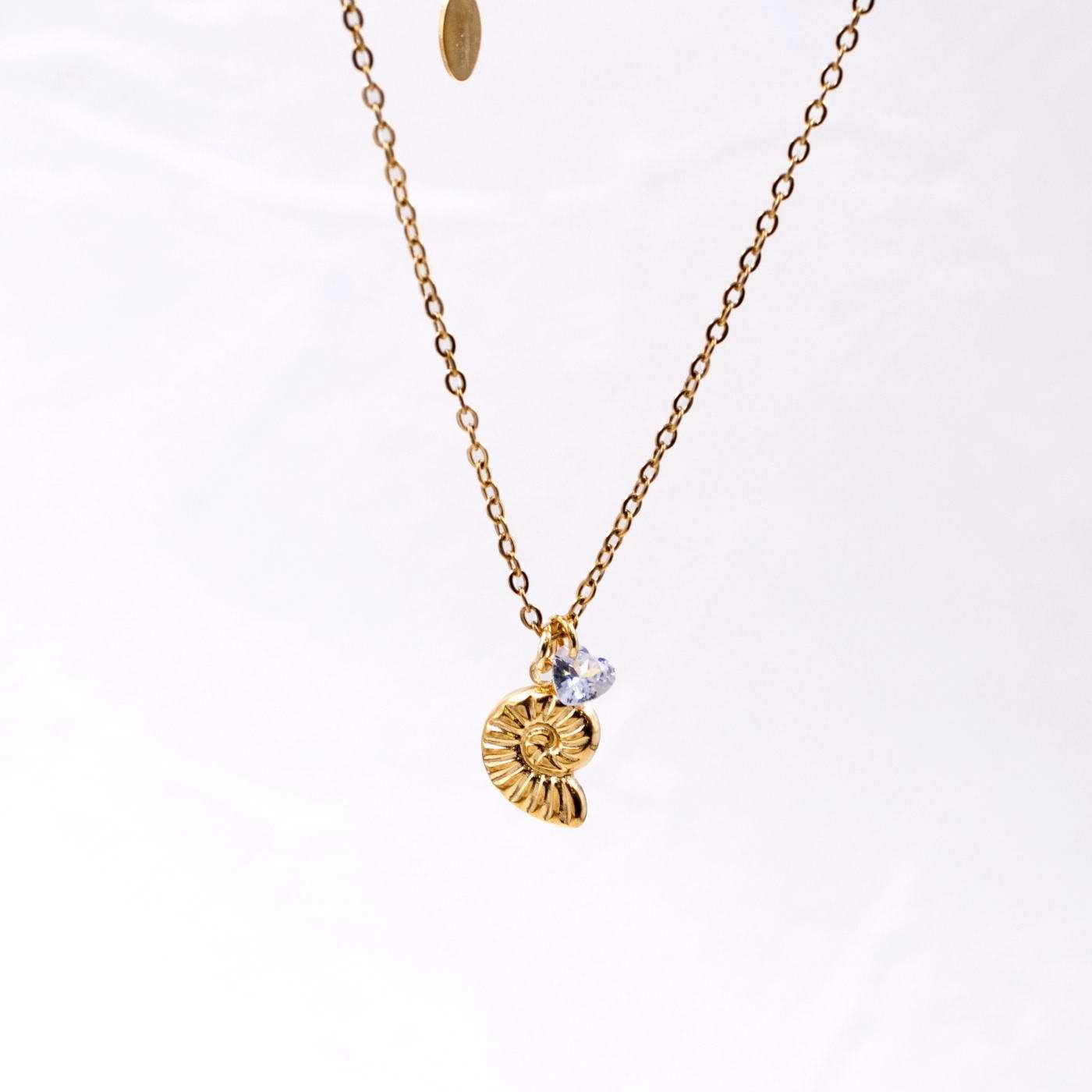 Inox Sea Shell Chain Necklace — Necklaces from Toolittle — additional view 3