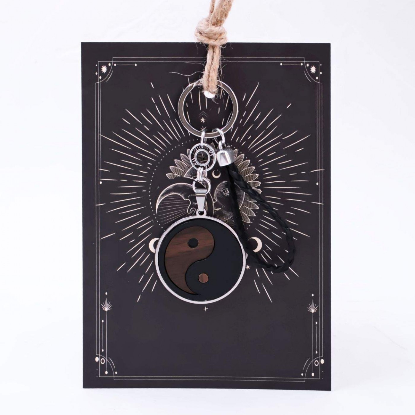 Men’s Keychain - Yin-Yang Symbol — Pendants & charms from Toolittle — additional view 4