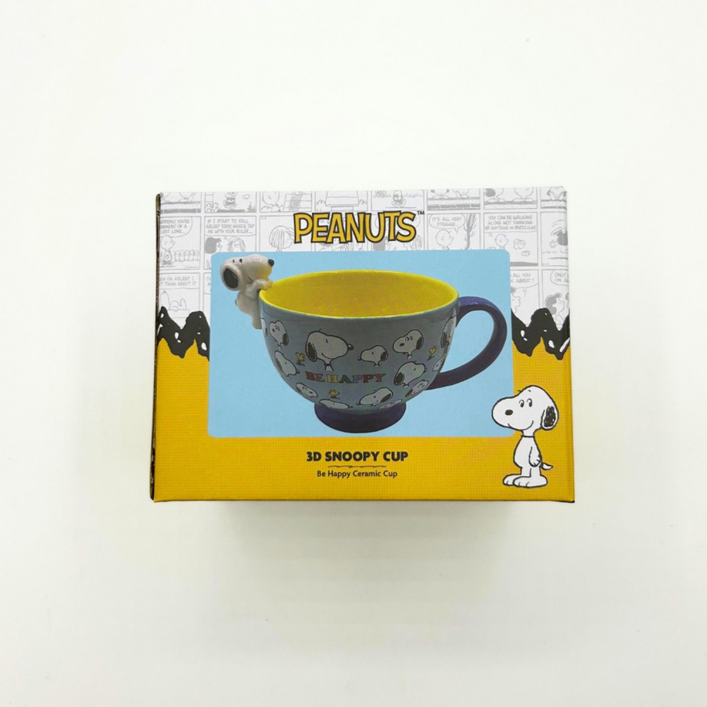 Peanuts 'Be Happy' Cup — Ceramics & pottery from Toolittle — additional view 3