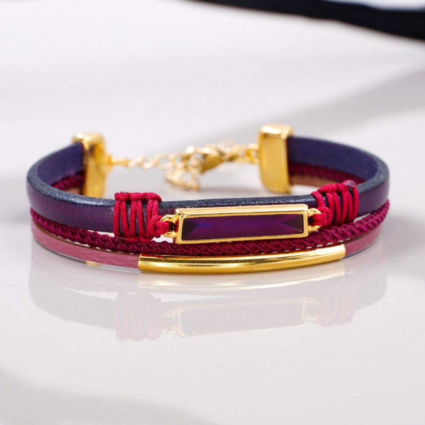Women's Leather Bracelet — Bracelets from Toolittle — additional view 4