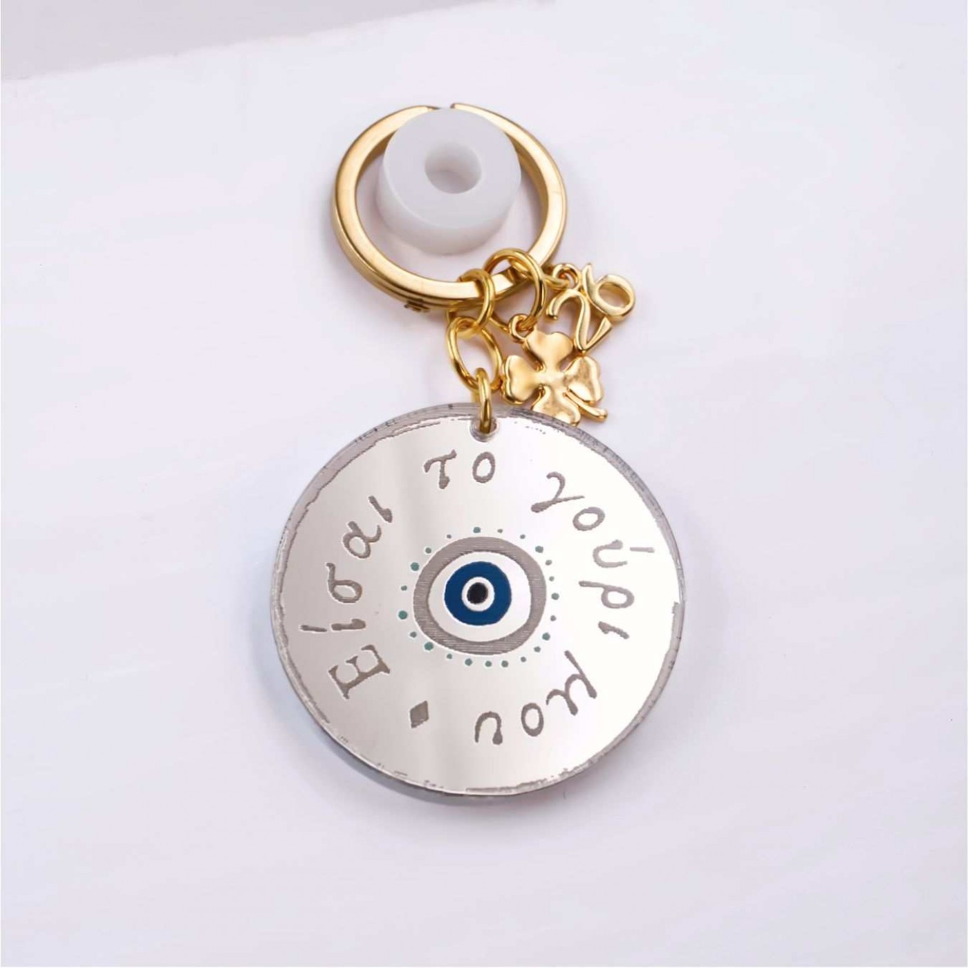 Women's Good Luck Charm Keychain - Evil Eye — Pendants & charms from Toolittle — additional view 3