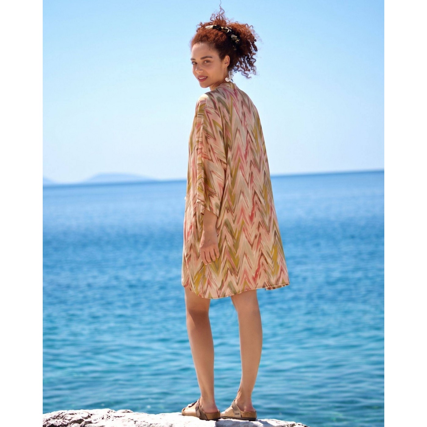 KOKKOSAMMOU Caftan Antiparos — Dresses from Toolittle — additional view 3
