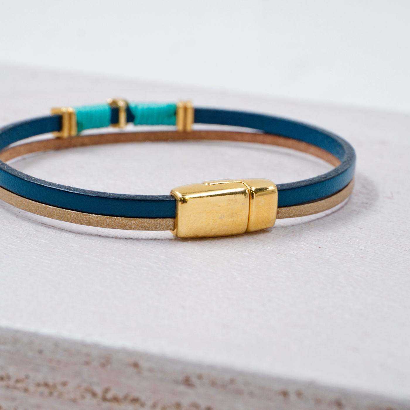 Women's Bracelet made of Leather — Bracelets from Toolittle — additional view 4