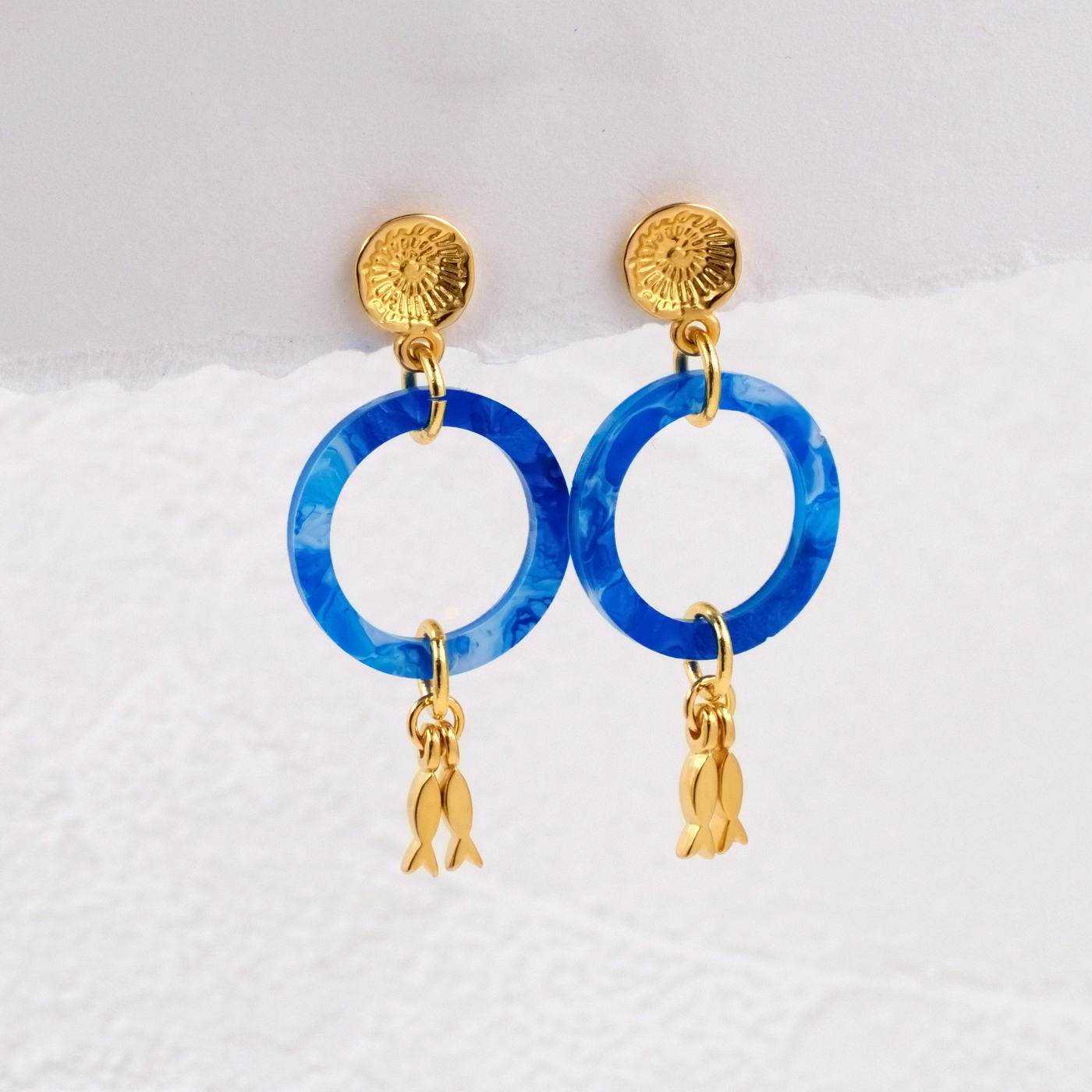 Earrings Hoops Plexiglas — Earrings from Toolittle — additional view 2
