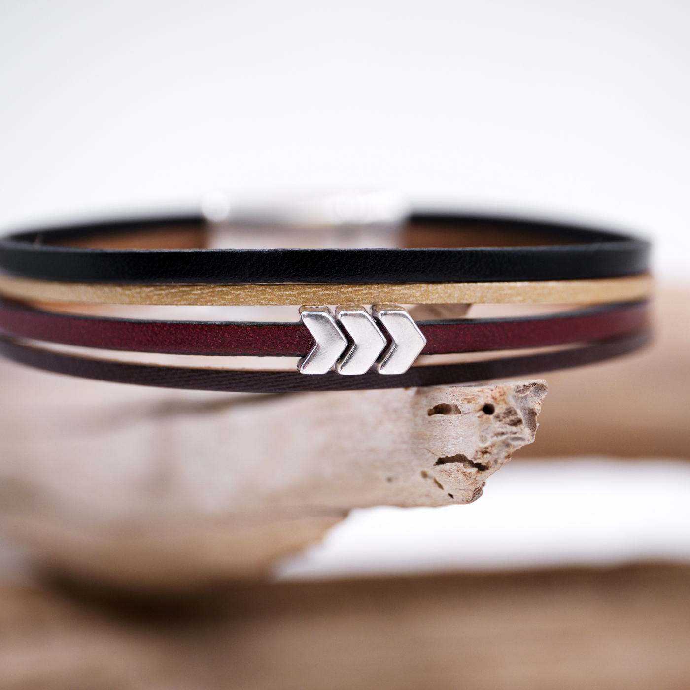 Men's Leather Bracelet — Bracelets from Toolittle — additional view 4