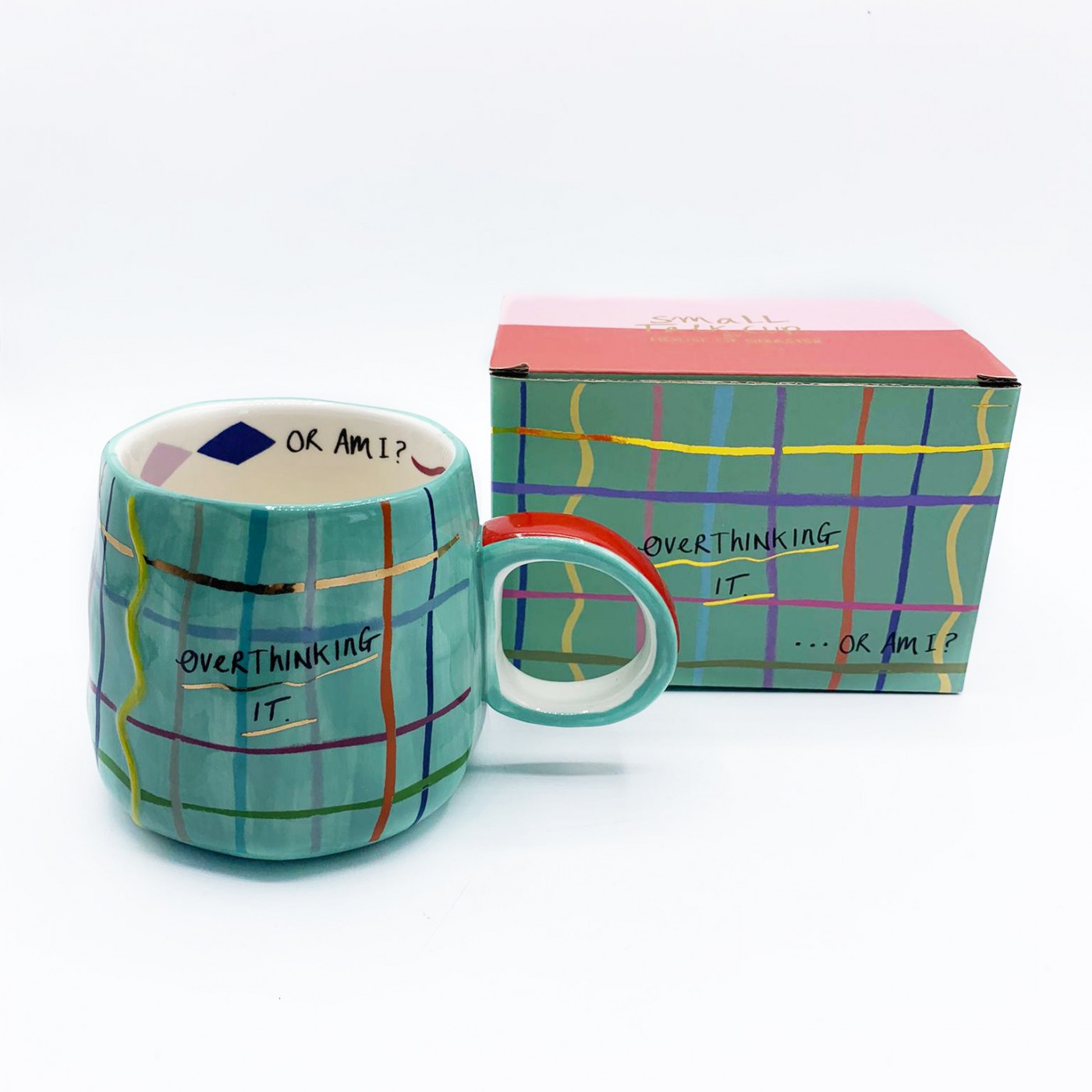 Small Talk "Overthinking It" Cup — Ceramics & pottery from Toolittle — additional view 3