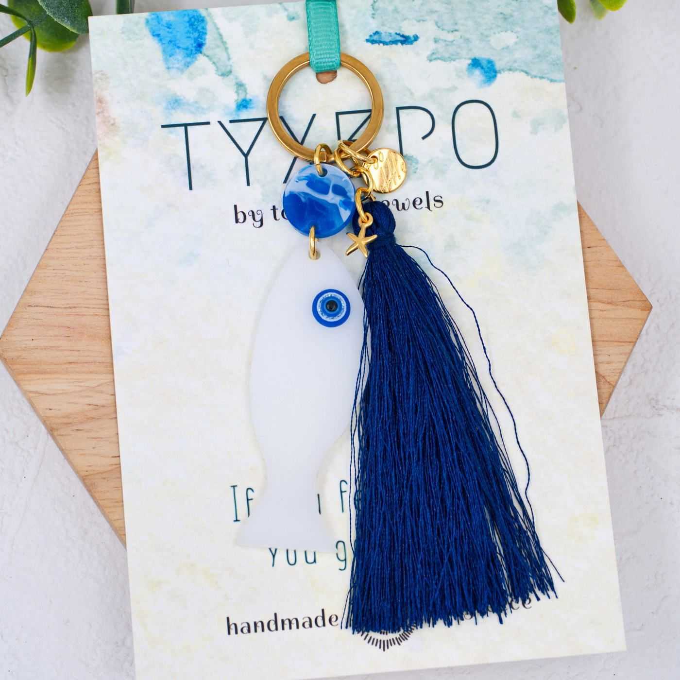 Summer Plexi Fish Keychain — Pendants & charms from Toolittle — additional view 3