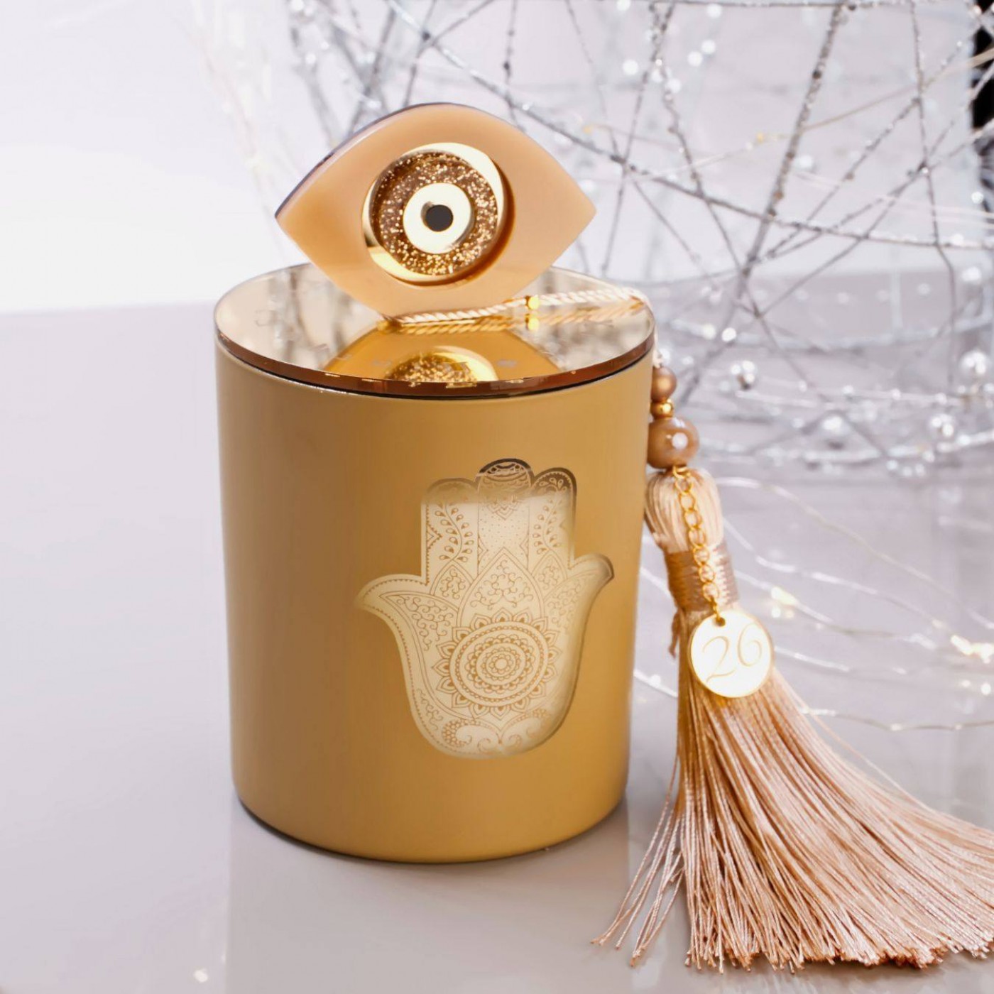 Scented 2026 Lucky Candle – With Lid & Evil Eye — Pendants & charms from Toolittle — additional view 4