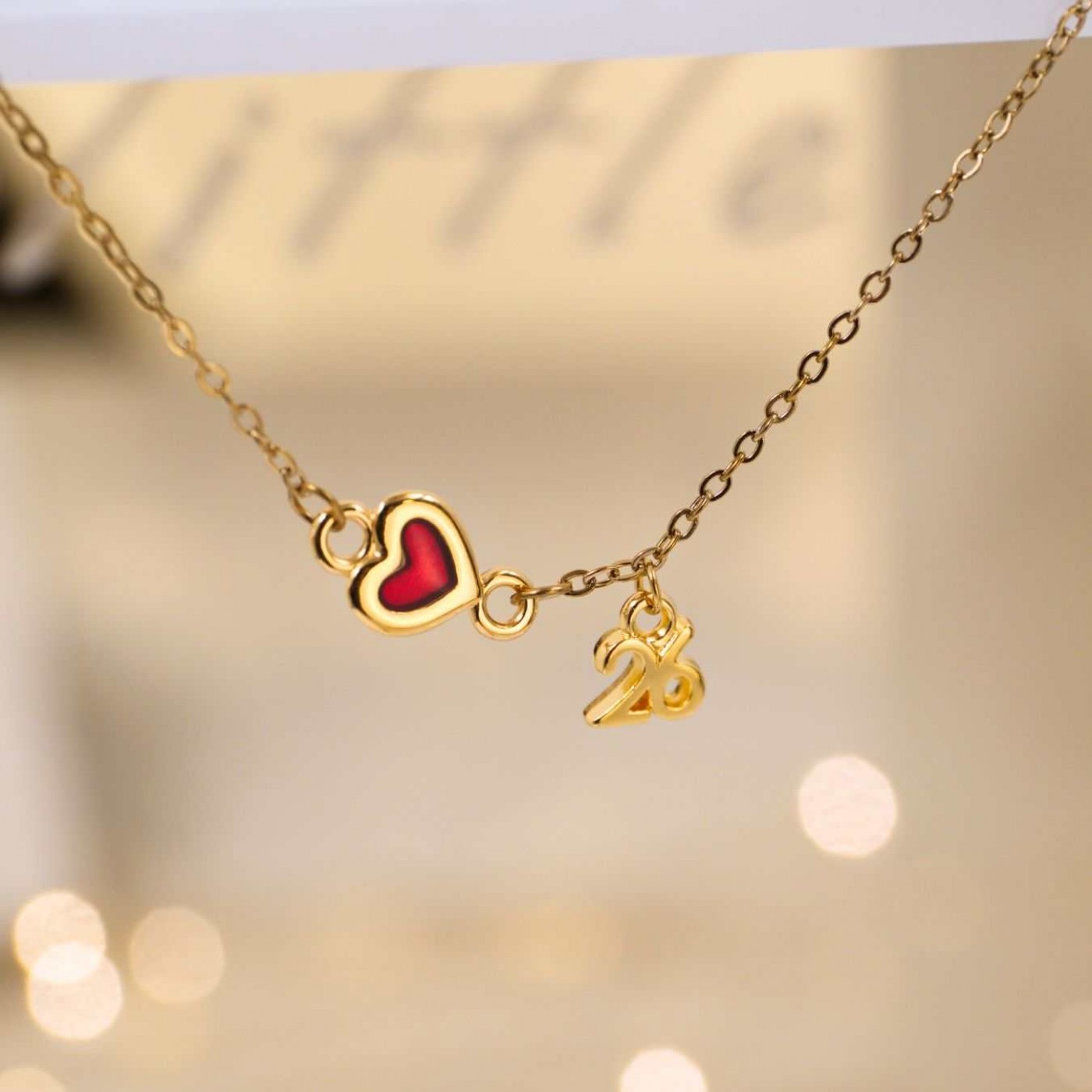 2026 Lucky Enamelled Heart Bracelet — Pendants & charms from Toolittle — additional view 3