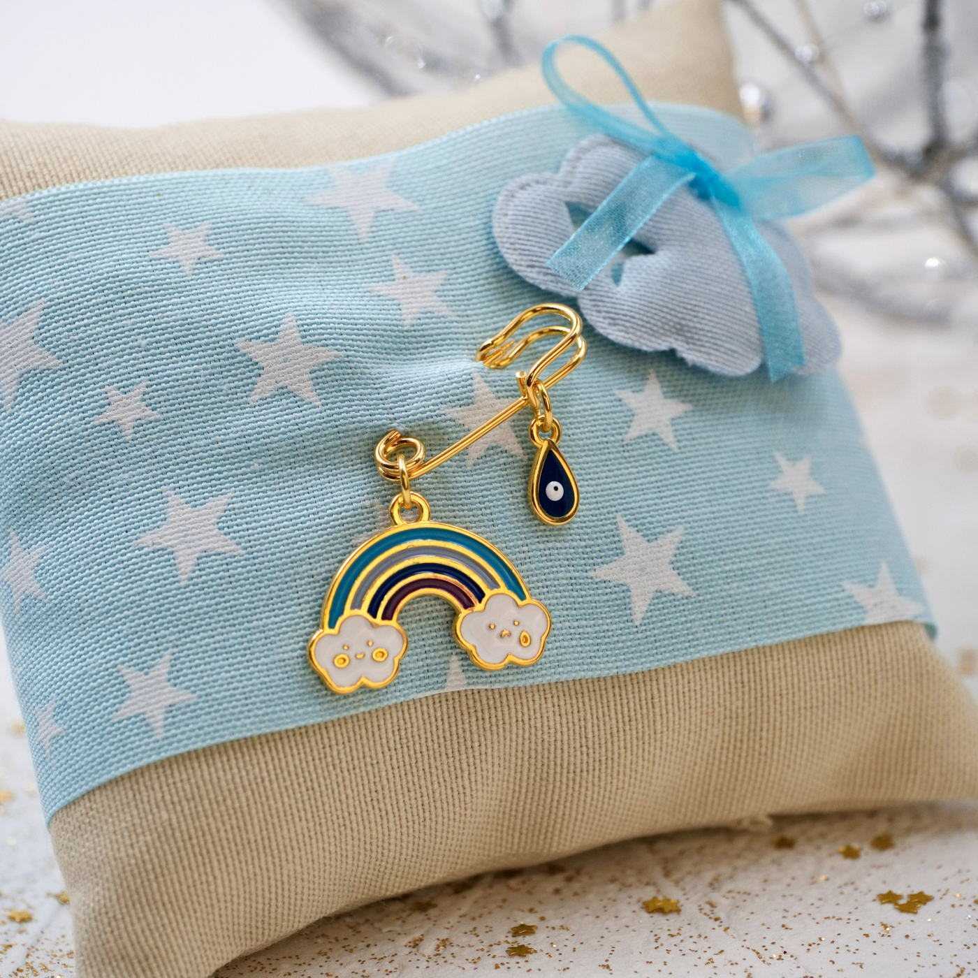 Rainbow Lucky Cushion for Newborn in a Box — Pendants & charms from Toolittle — additional view 3