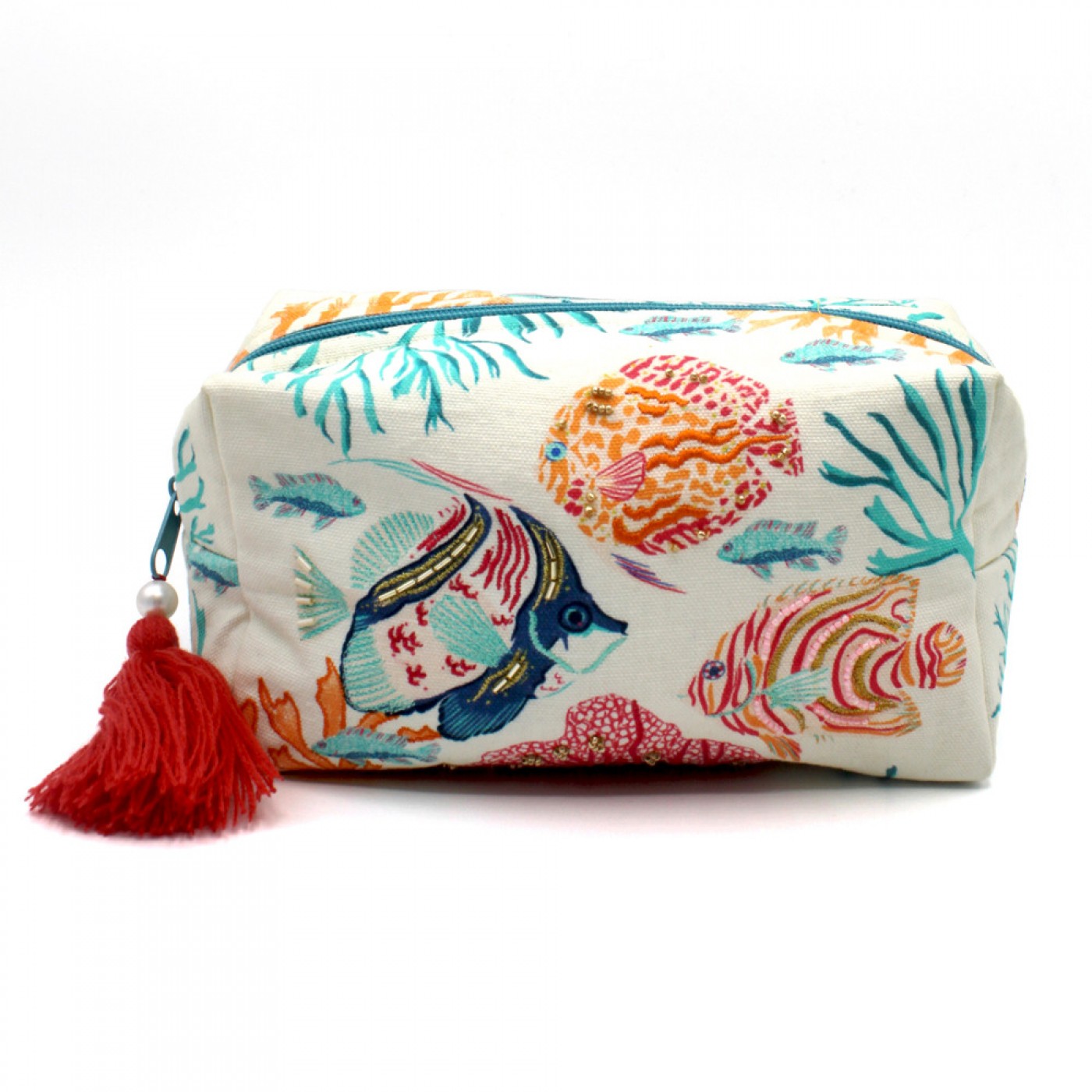 Coral Fish Cosmetic Bag — Bags & purses from Toolittle — additional view 3