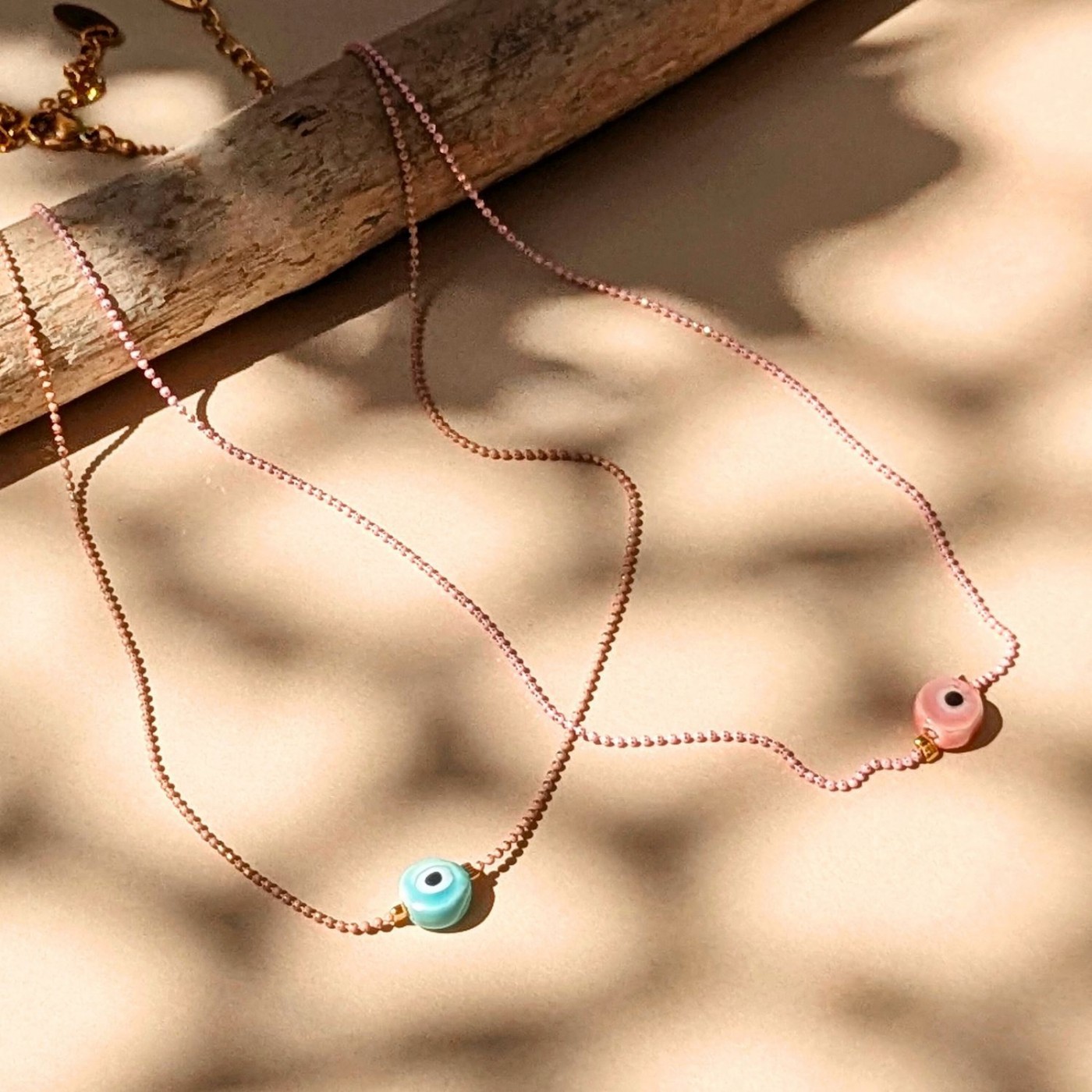 Chain Necklace with Evil Eye — Necklaces from Toolittle — additional view 7