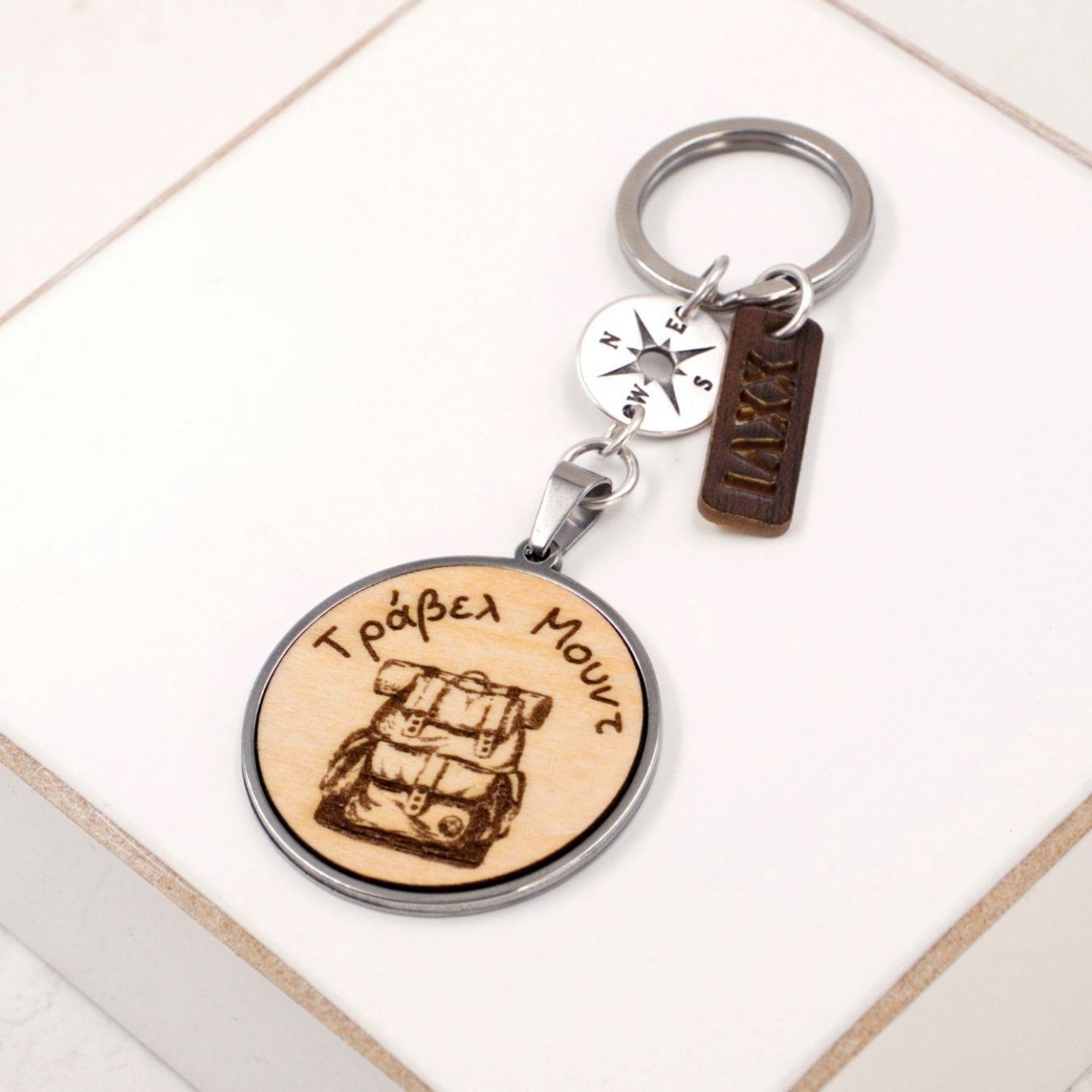 Men’s Lucky Keychain 2026 – “Travel Mood” — Pendants & charms from Toolittle — additional view 5