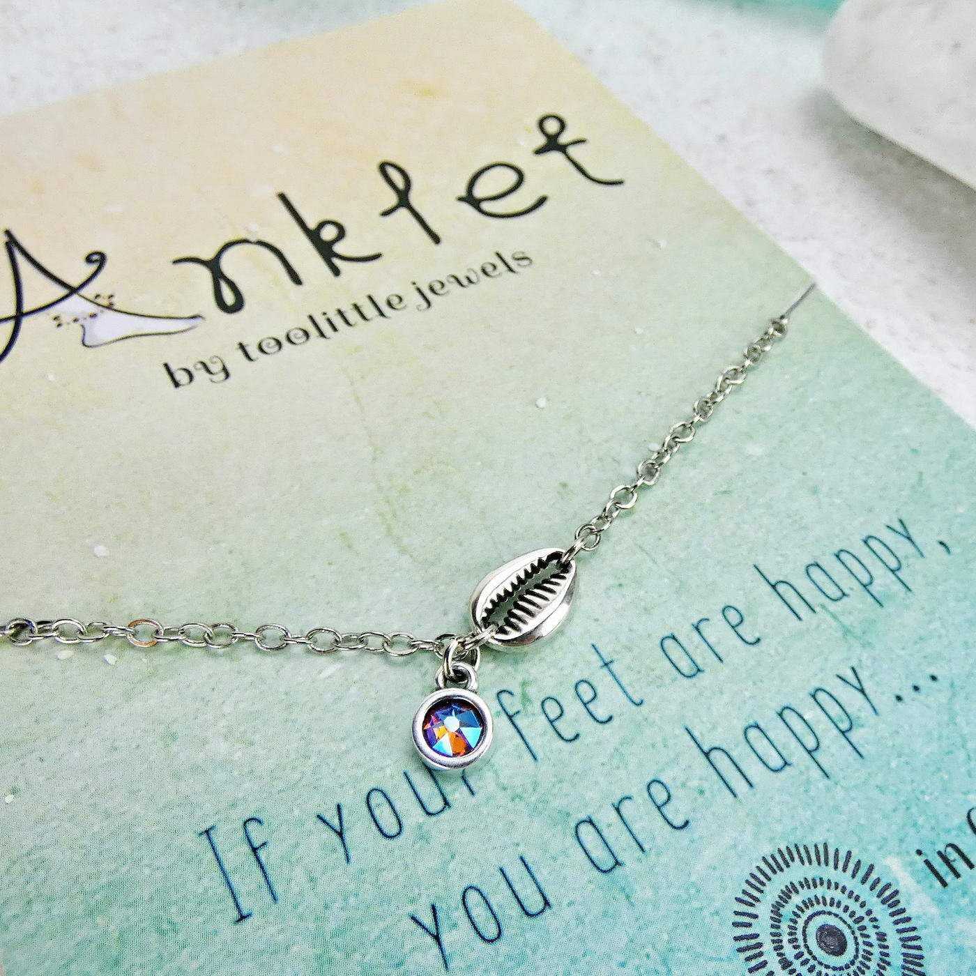 Little Shell Anklet — Anklets from Toolittle — additional view 2