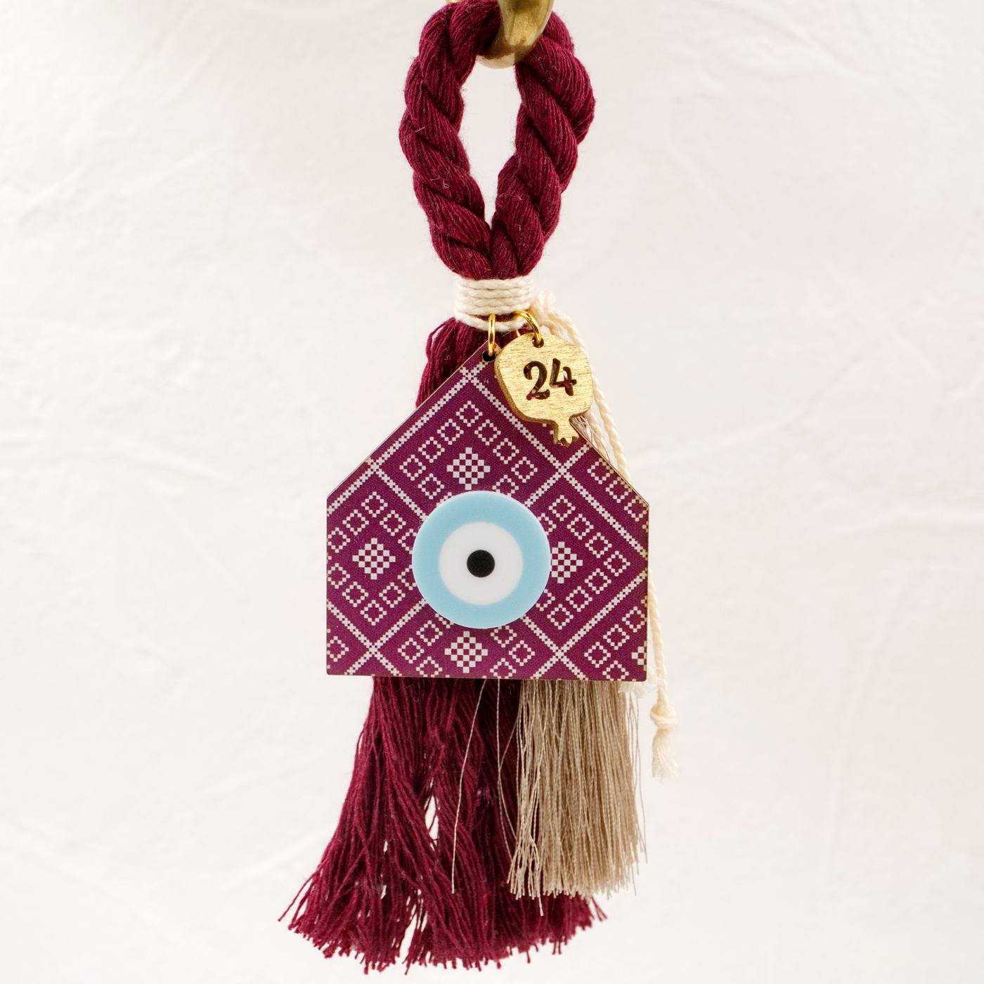 2026 Hanging Lucky Charm with House — Pendants & charms from Toolittle — additional view 3
