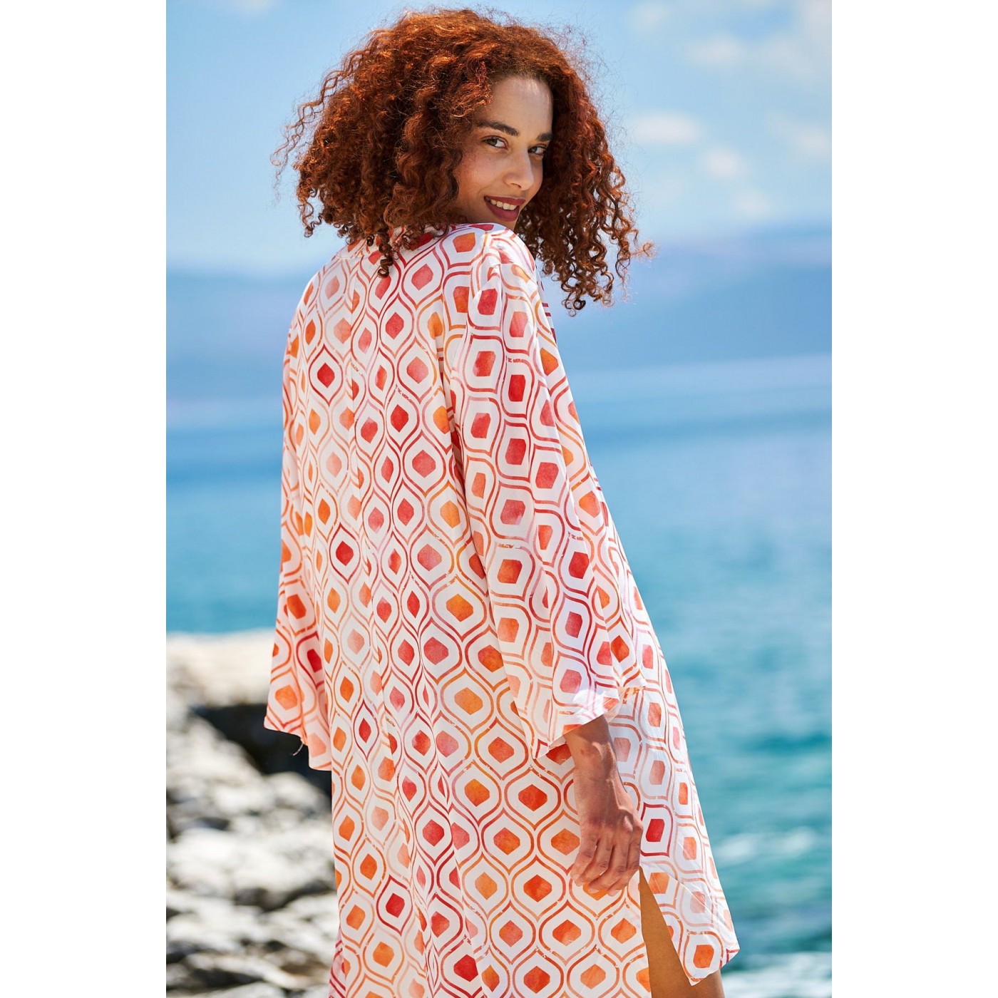 KOKKOSAMMOU Short caftan Morocco — Dresses from Toolittle — additional view 3